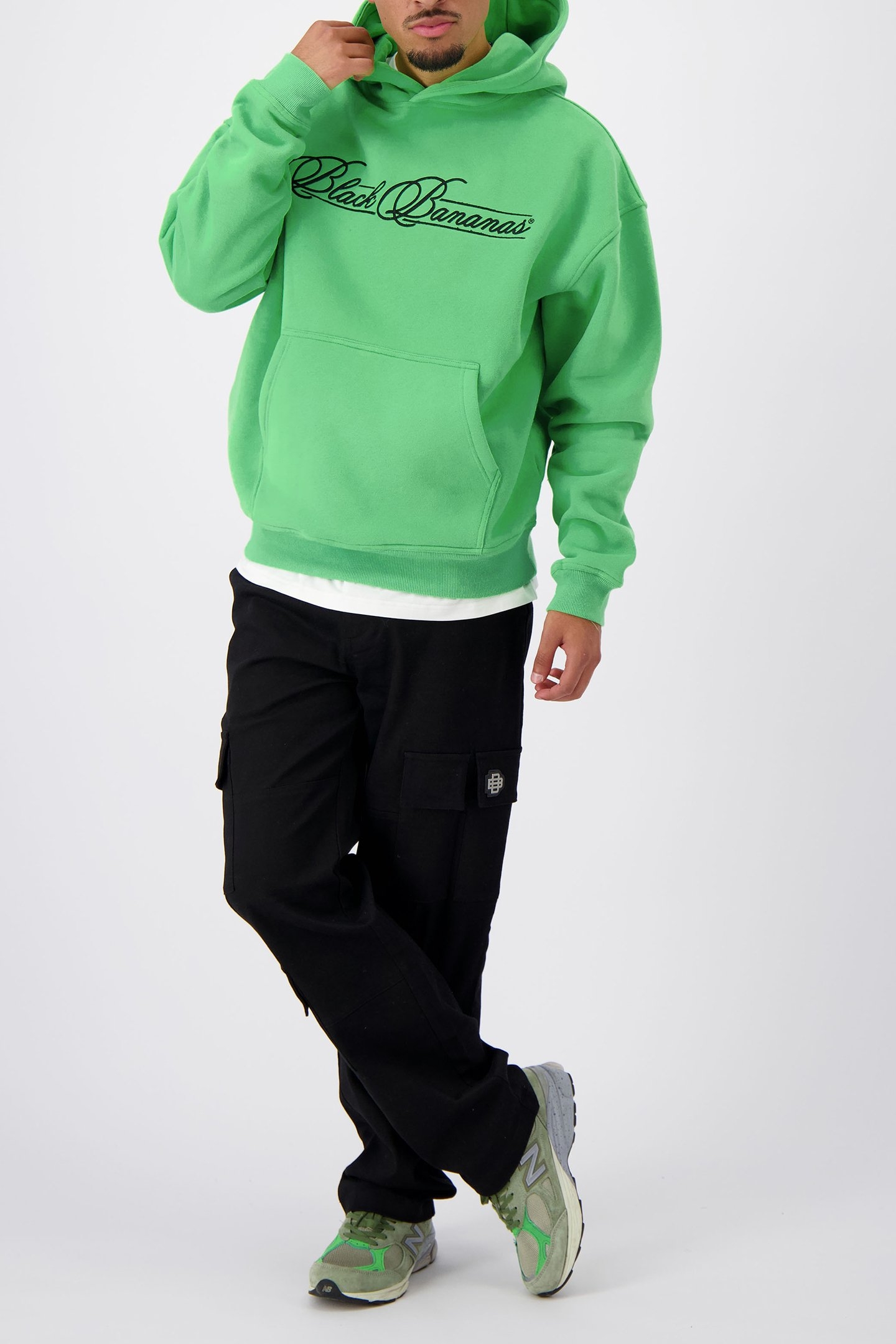 CALLIGRAPHY HOODIE GREEN 3