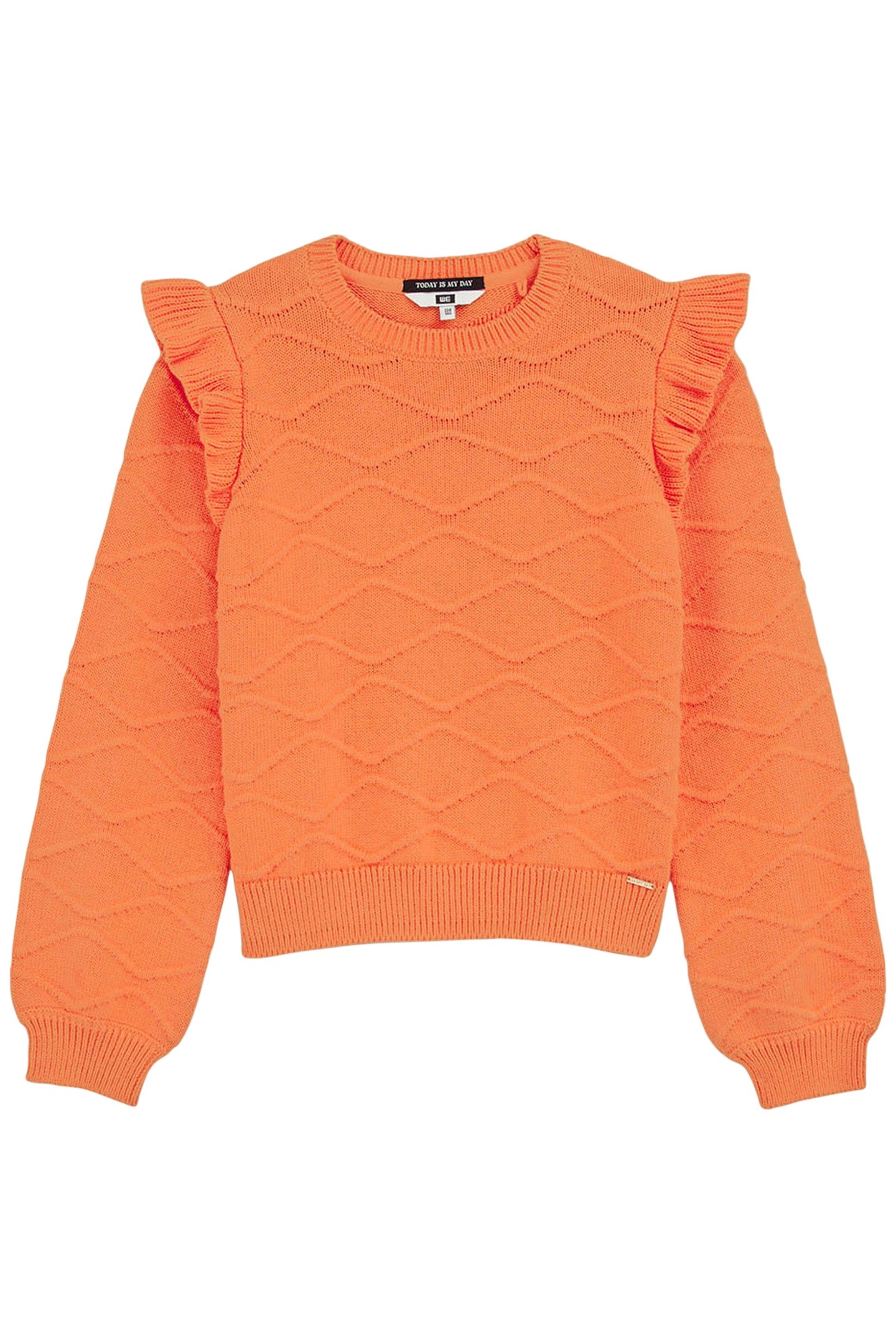 KNITTED PULLOVER CORAL PINK 3