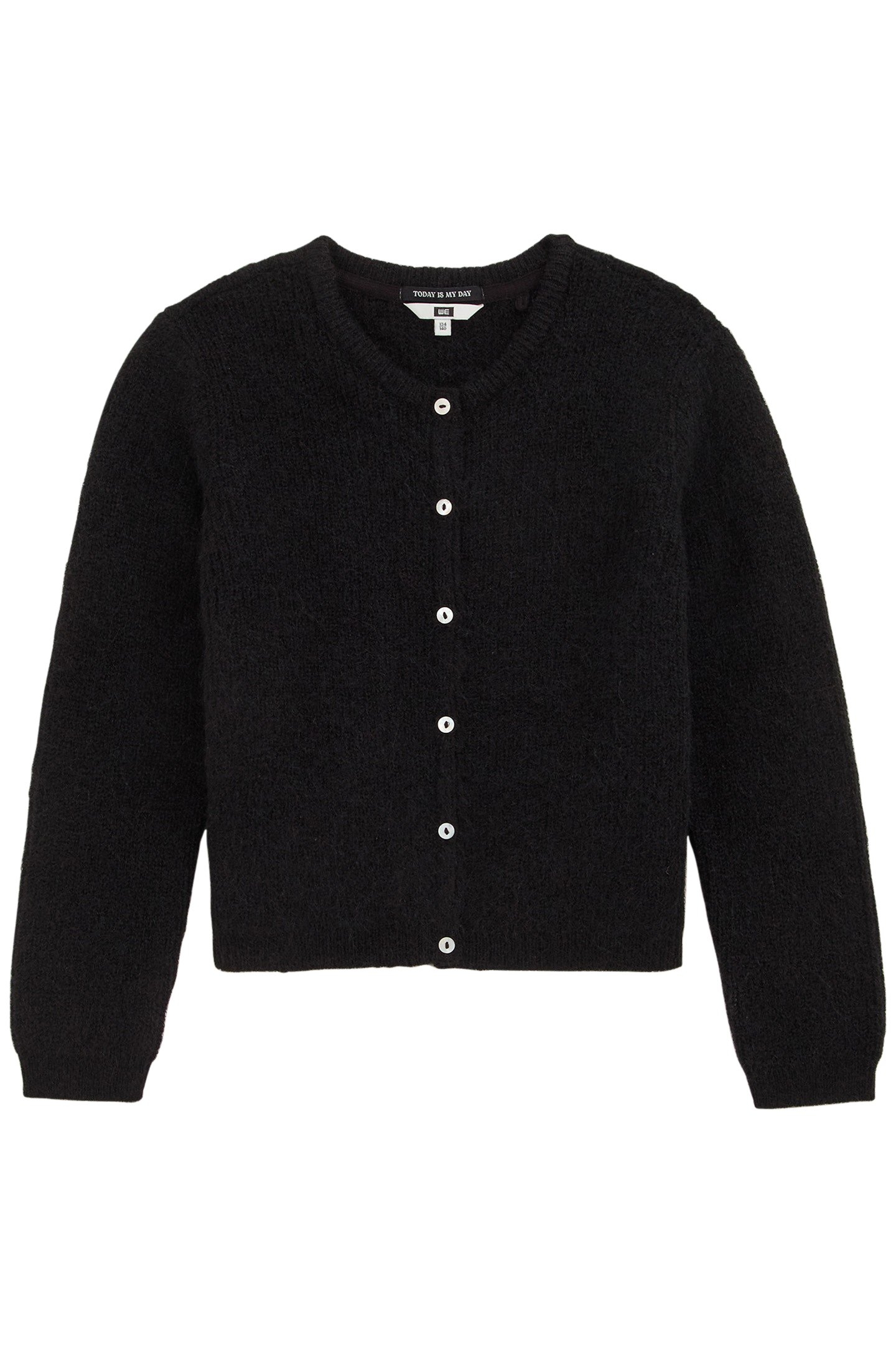 KNITTED CARDIGAN BLACK 3