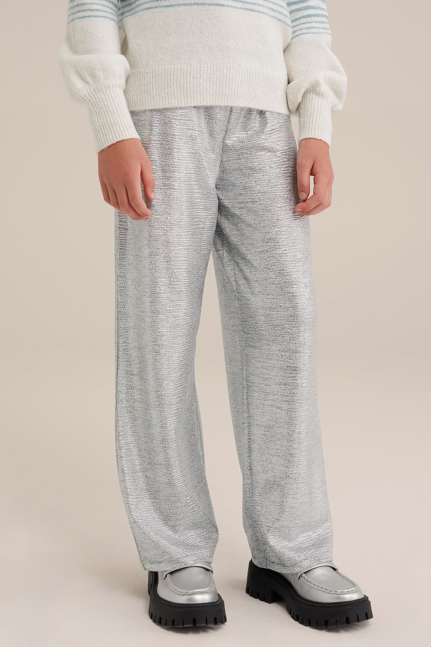 TROUSER SILVER 1