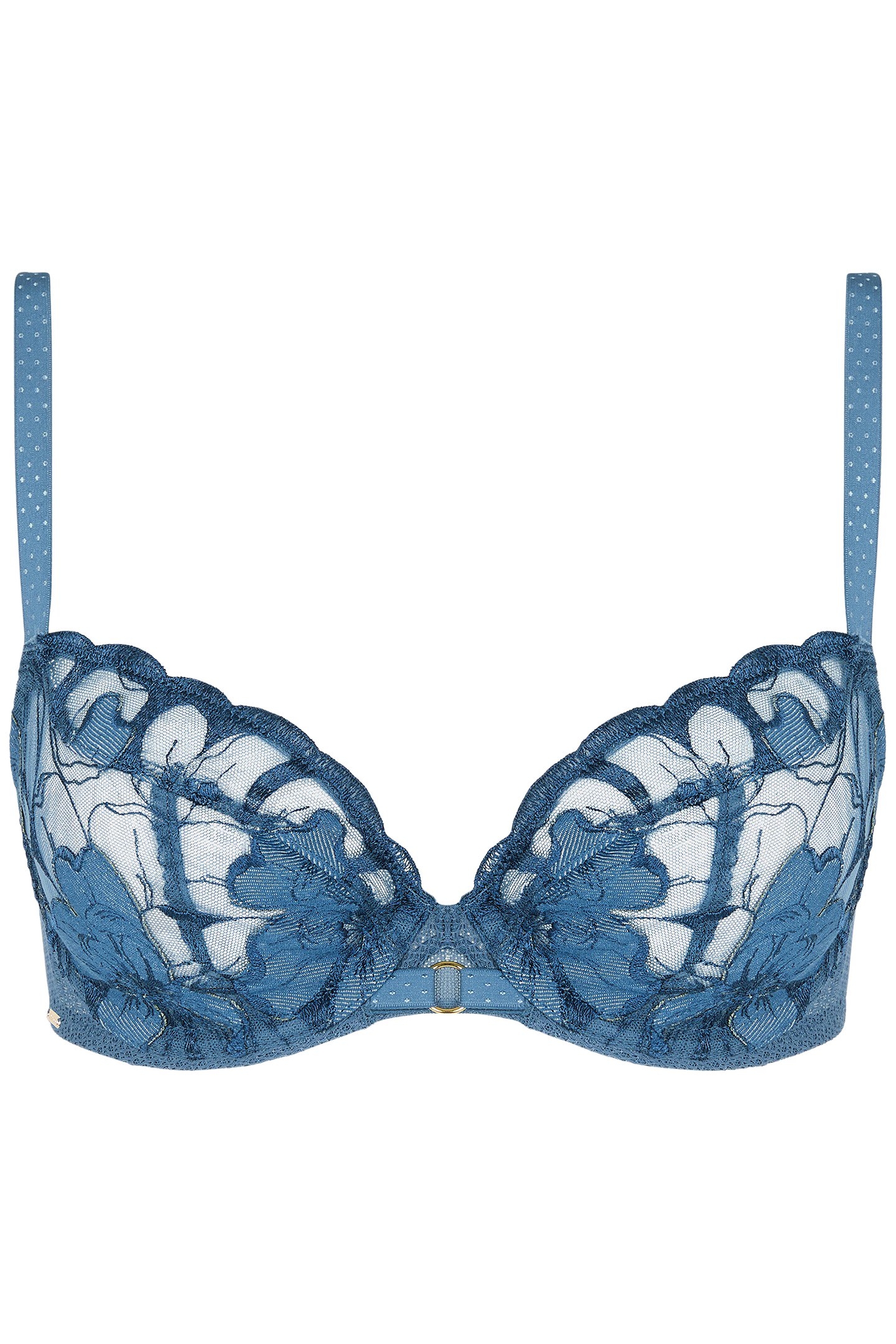 FLEURS SIGNATURE BRA BLUE 3