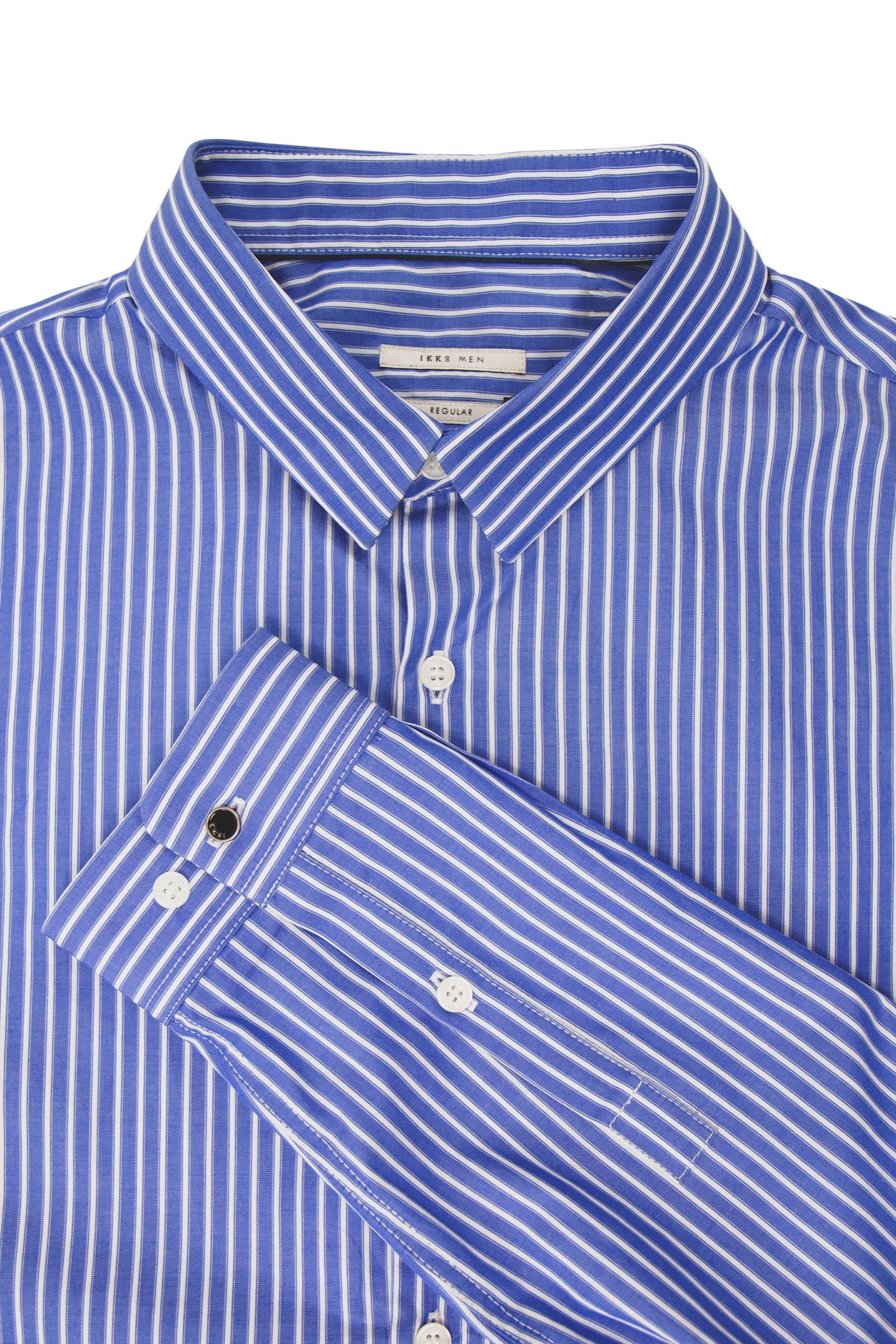 REGULAR COBALT STRIPE SHIRT COBALT 7