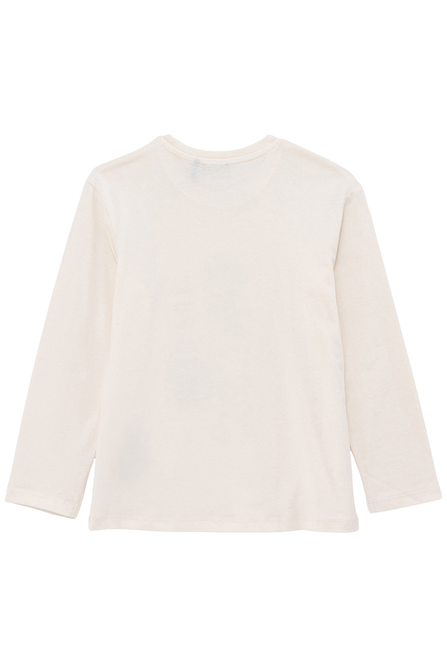 BOYS' T-SHIRT ECRU ORGANIC COTTON PARIS ROOFS EMBOSSING BOY 2