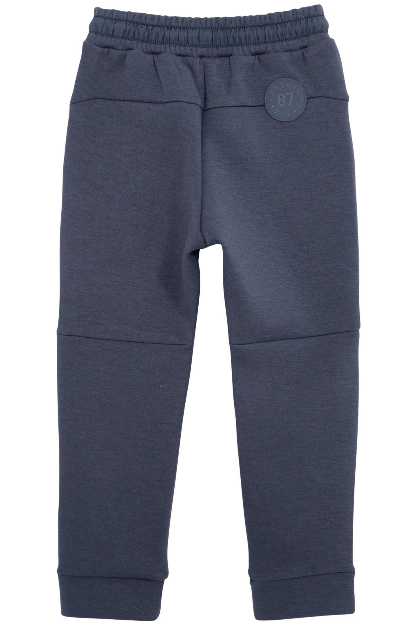 BOY'S GREY BI-MATERIAL JOGGING SUIT WITH ZIPPED POCKETS 2