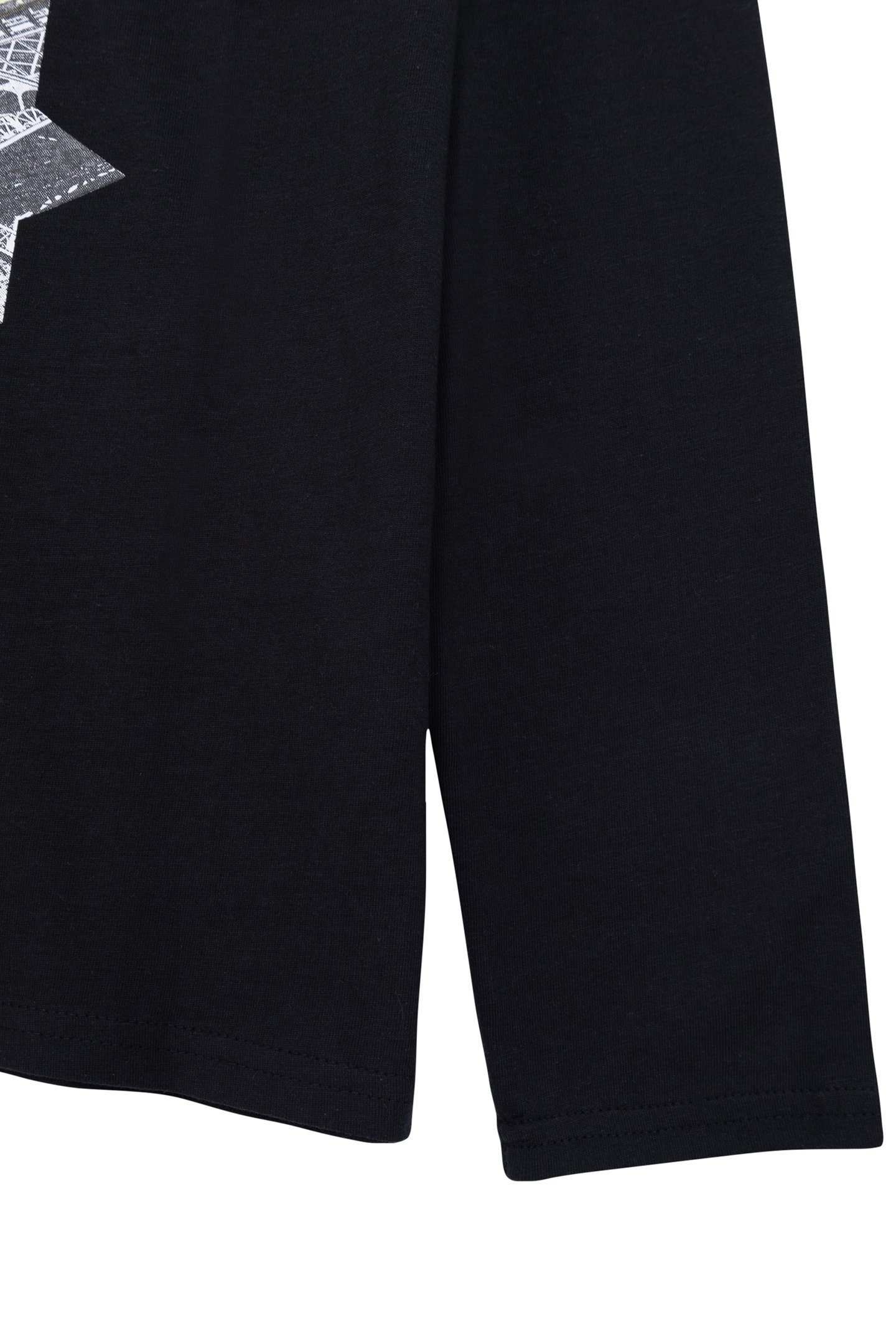 BOY'S BLACK ORGANIC COTTON EIFFEL TOWER T-SHIRT 4