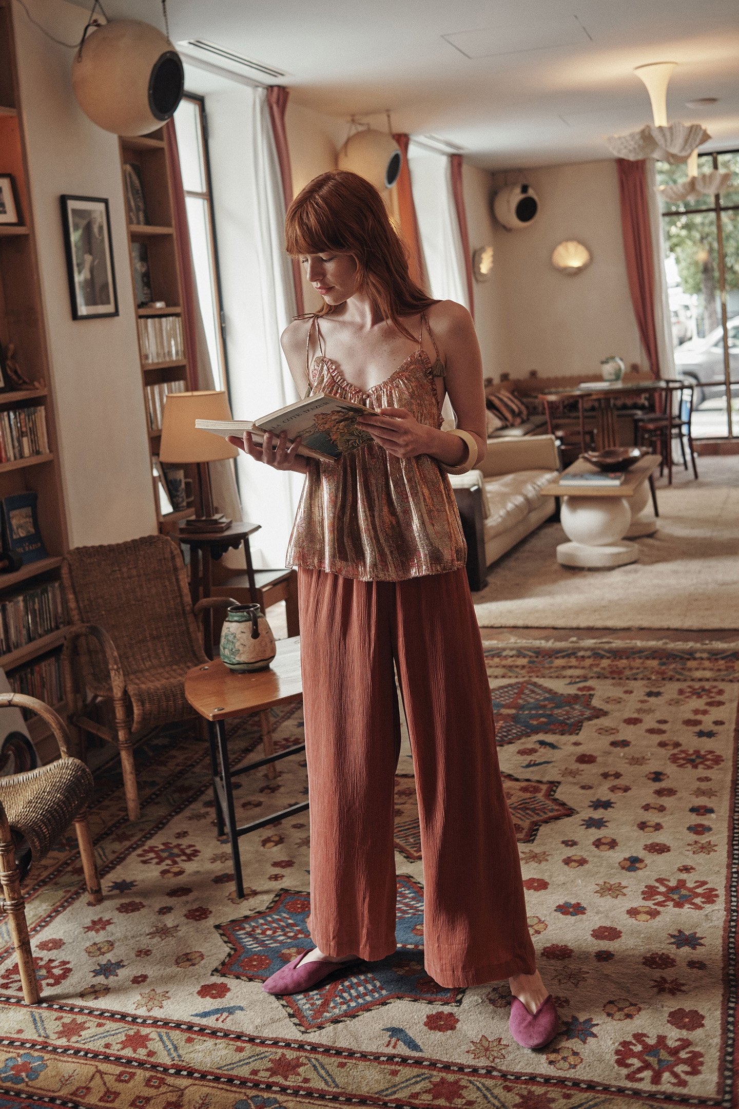 PANTS OLIVIA TERRACOTTA 2