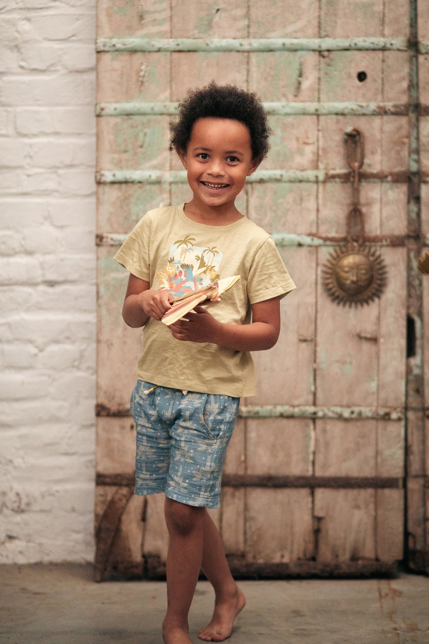 BERMUDA OBIKI BLUE PEACOCK MANDALA 1