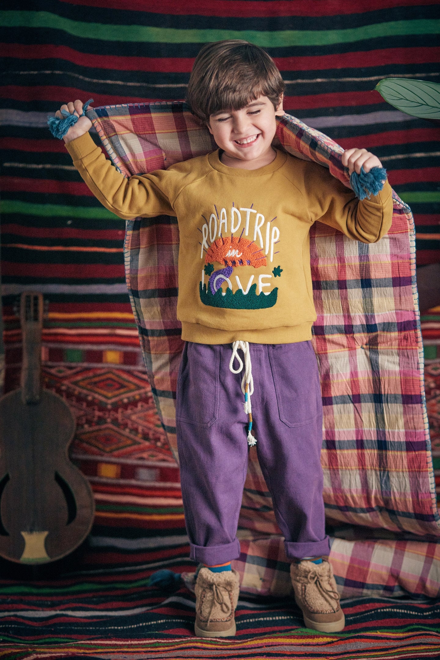 PANTS NASSER PURPLE 1