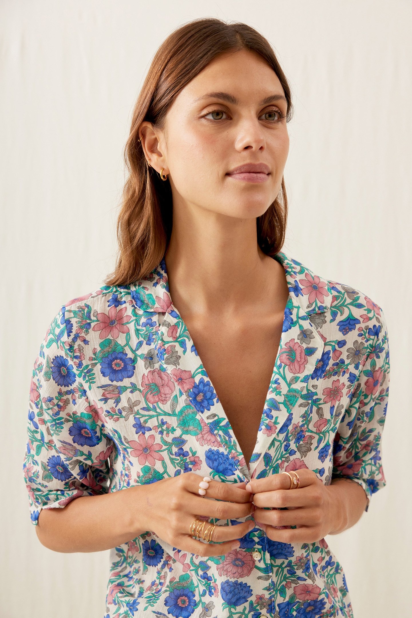 PAJAMAS SET LOUKA BLUE SUMMER MEADOW 5