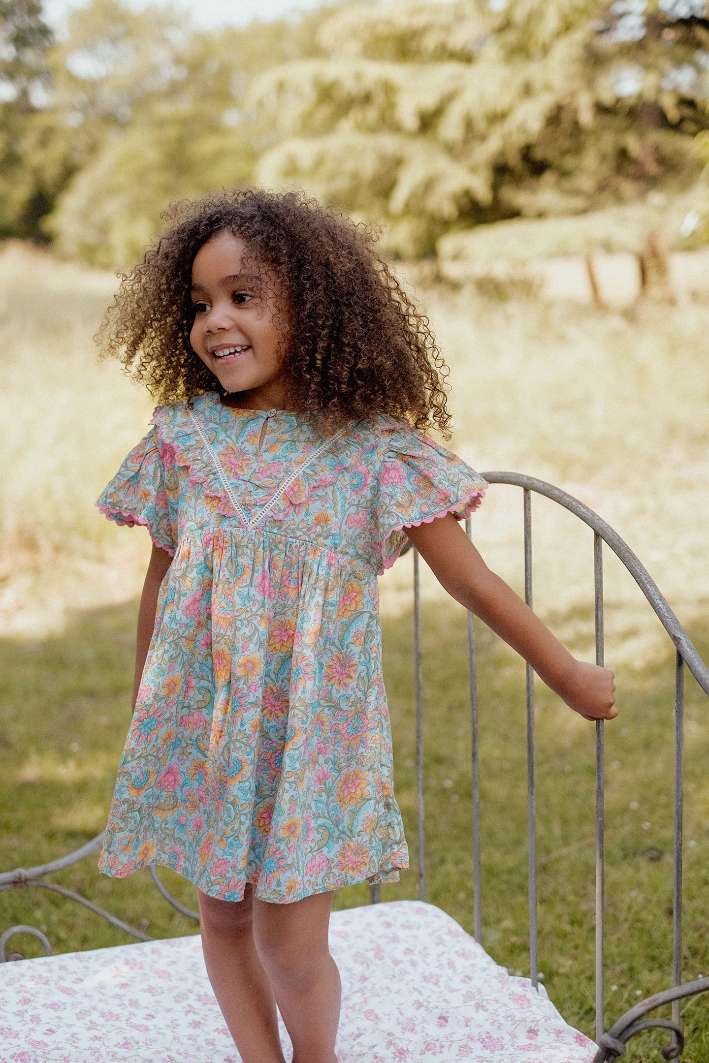 DRESS SILOE WATER RIVER FLOWERS 1