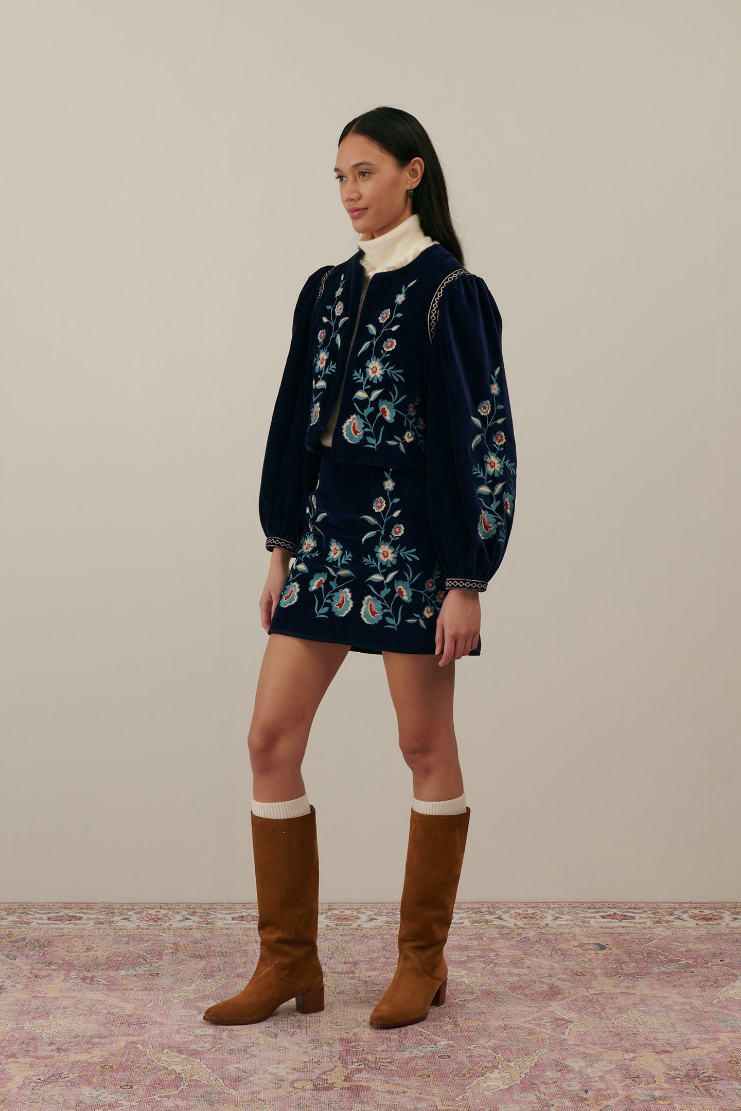 SKIRT MAE MIDNIGHT 1