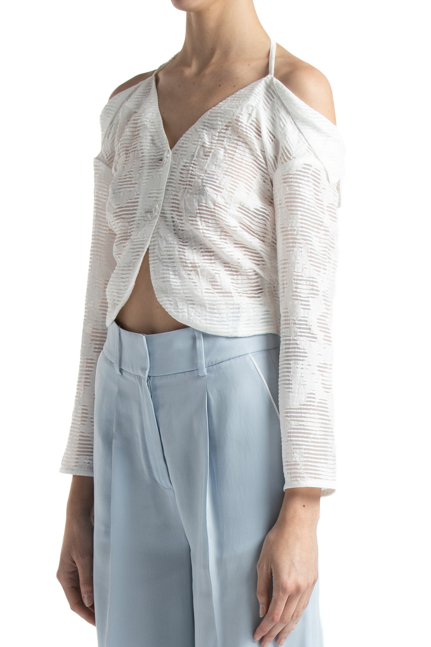 OFF-SHOULDERS TOP WHITE 1