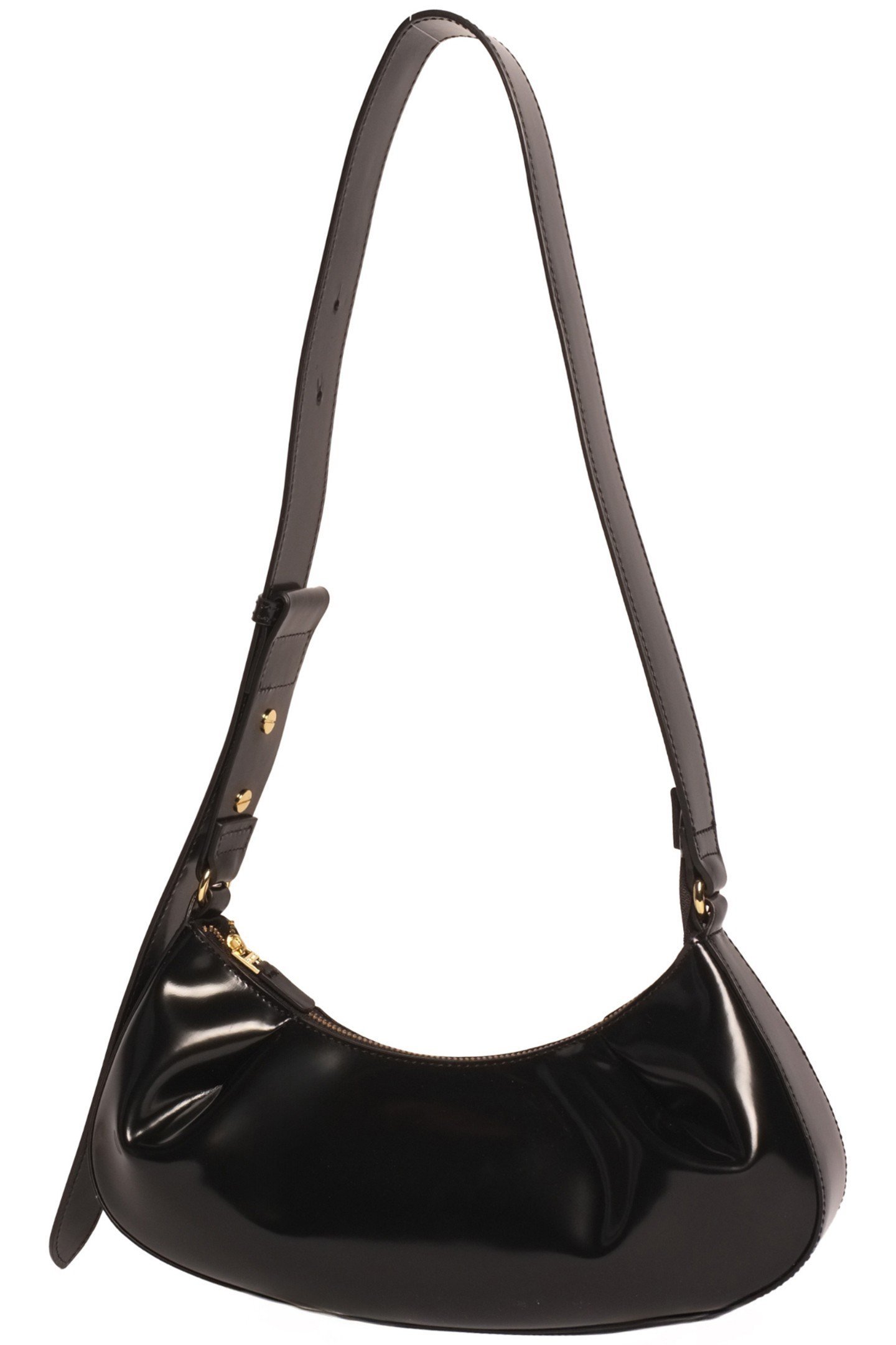 DIMPLE MOON PATENT LEATHER BLACK 2