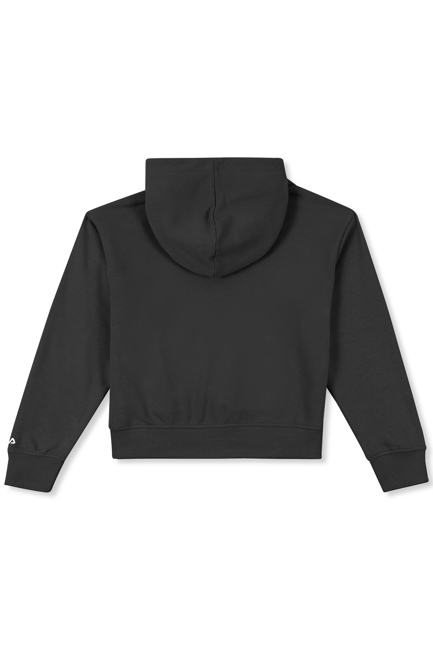 GIRLS VALLIA LOOSE HOODIE BLACK 2