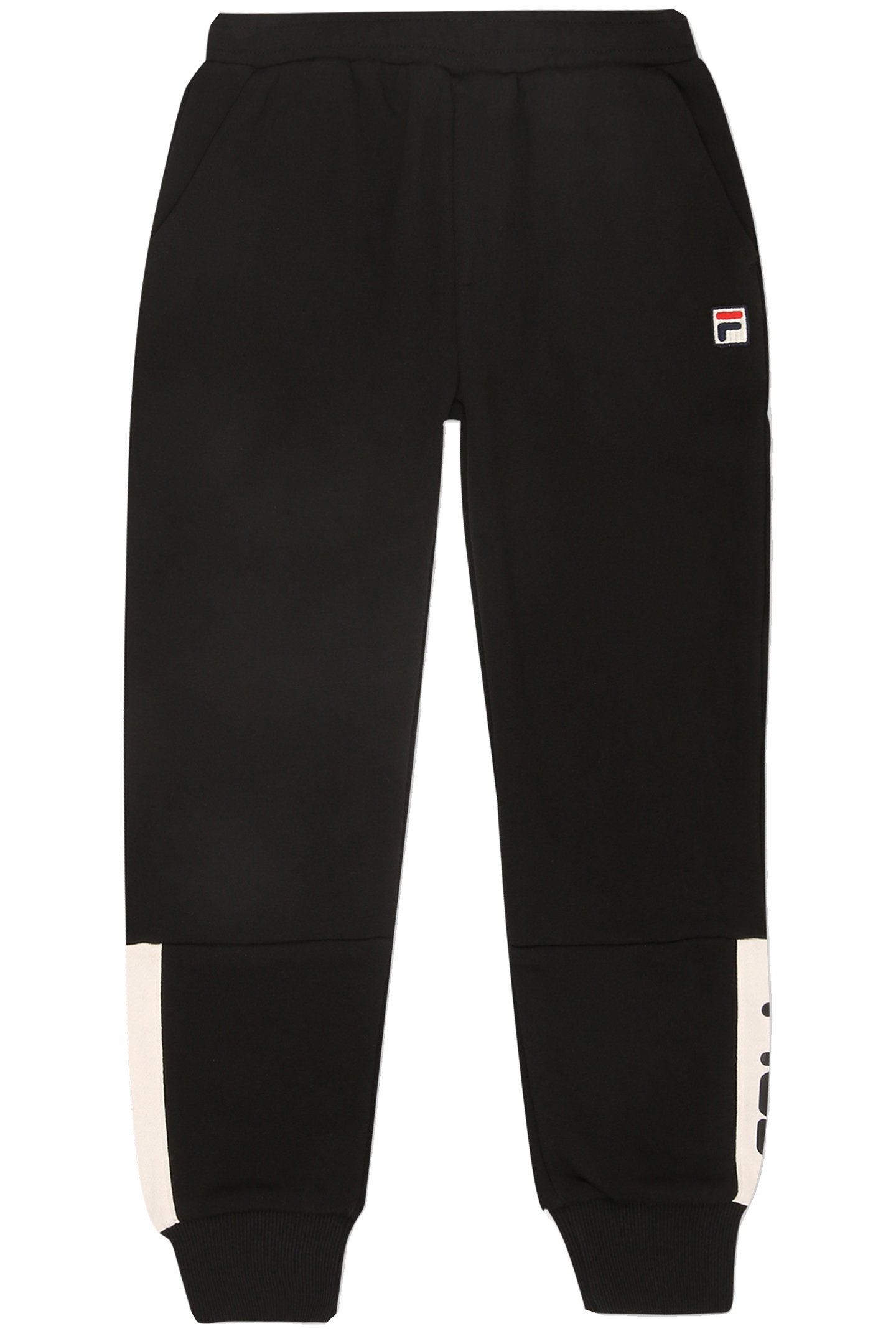 UNISEX DESANA REGULAR BLOCKED SWEATPANTS BLACK 1