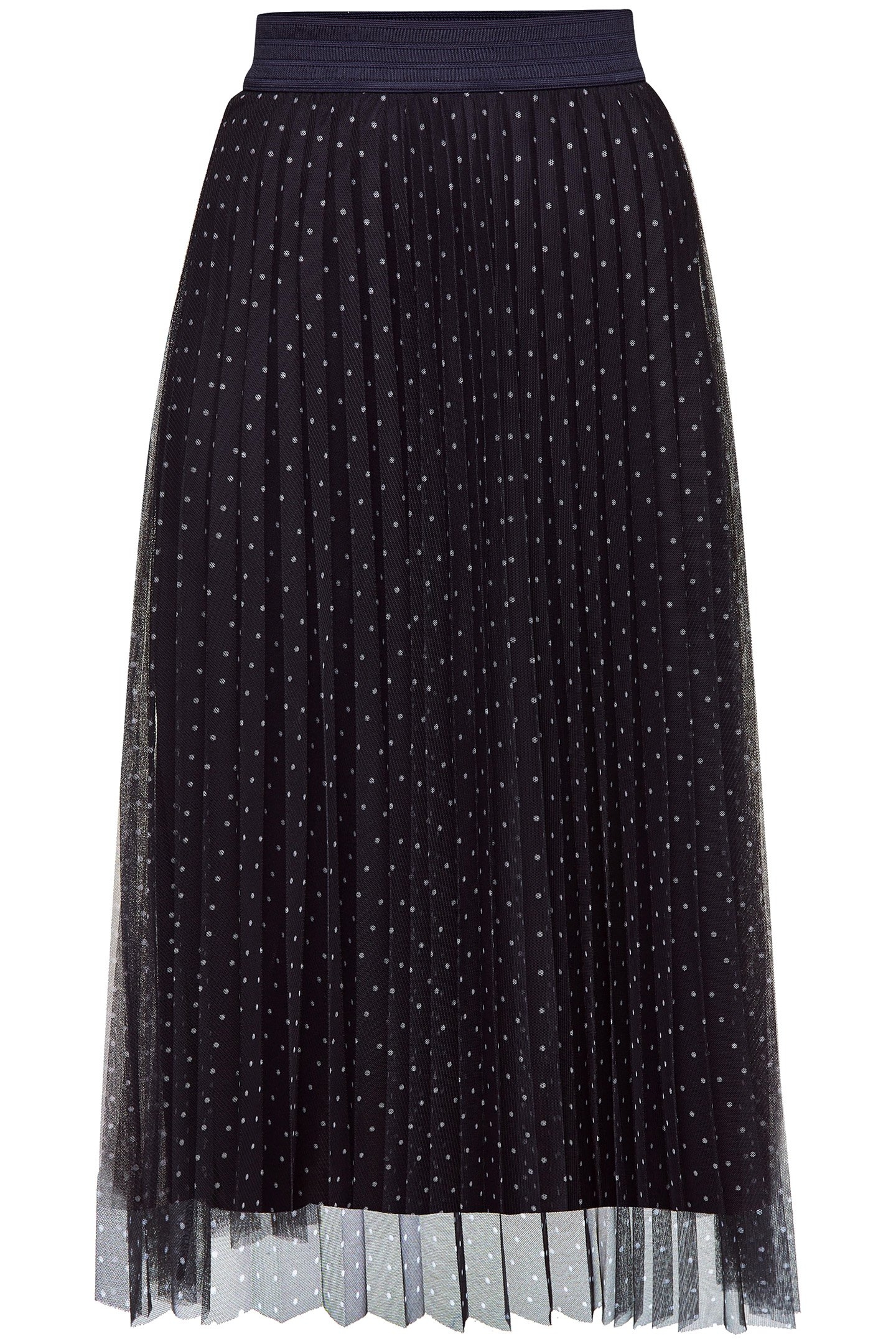 PRINTED TULLE SKIRT MIDNIGHT BLUE 4