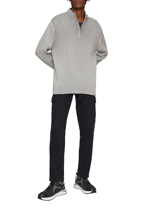 S.OLIVER-QS PULLOVER LIGHT GREY 2