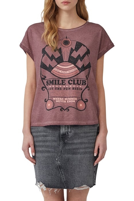 S.OLIVER-QS T-SHIRTS PINK 1