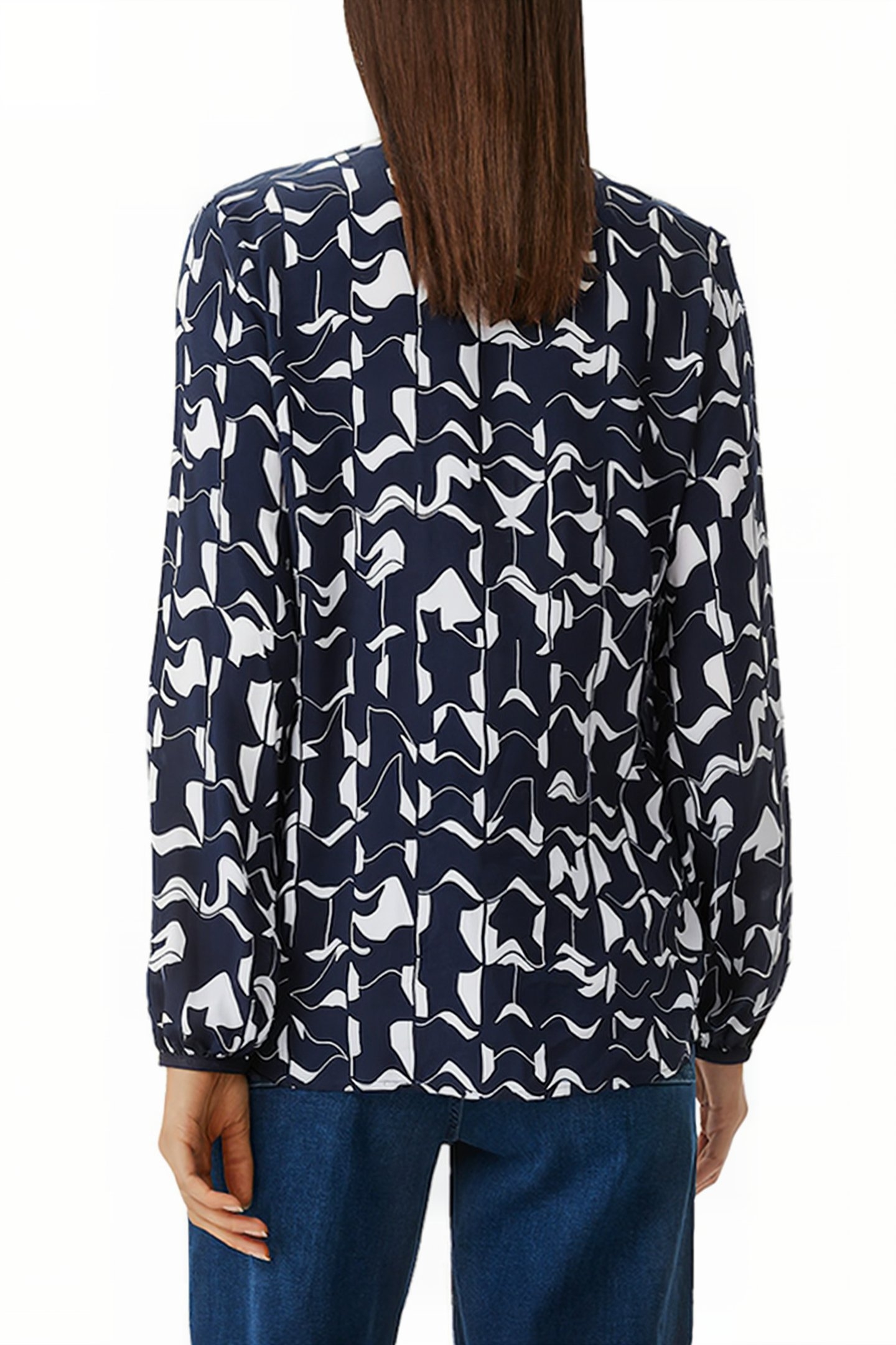 BLOUSE MARINE BLUE 2