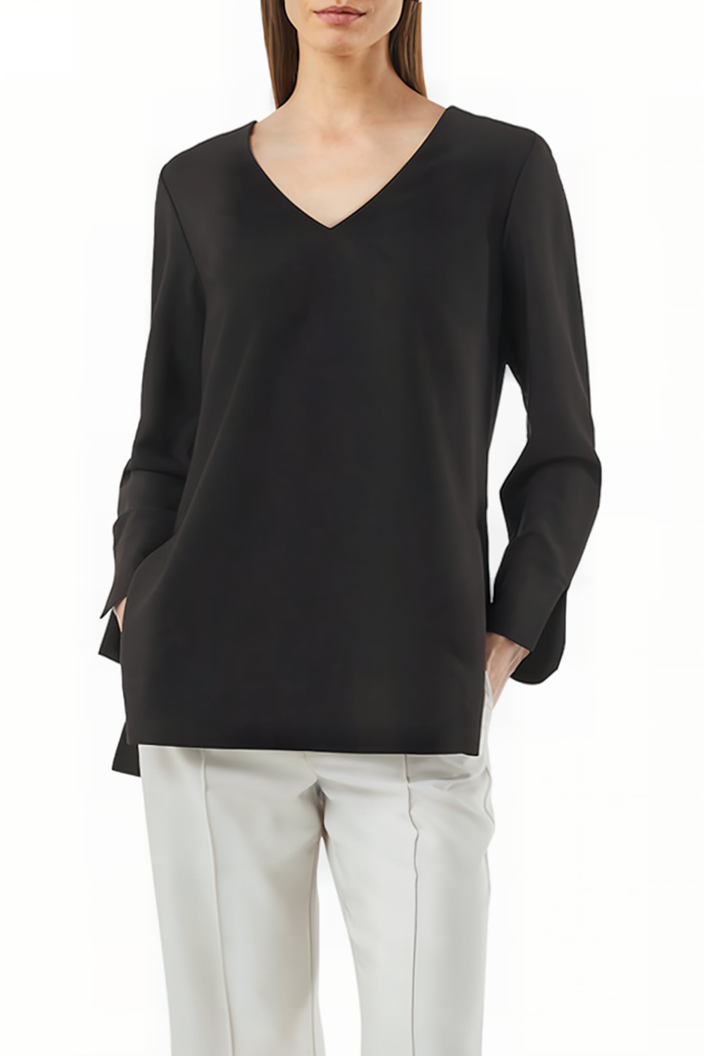 COMMA BLOUSES BLACK 1