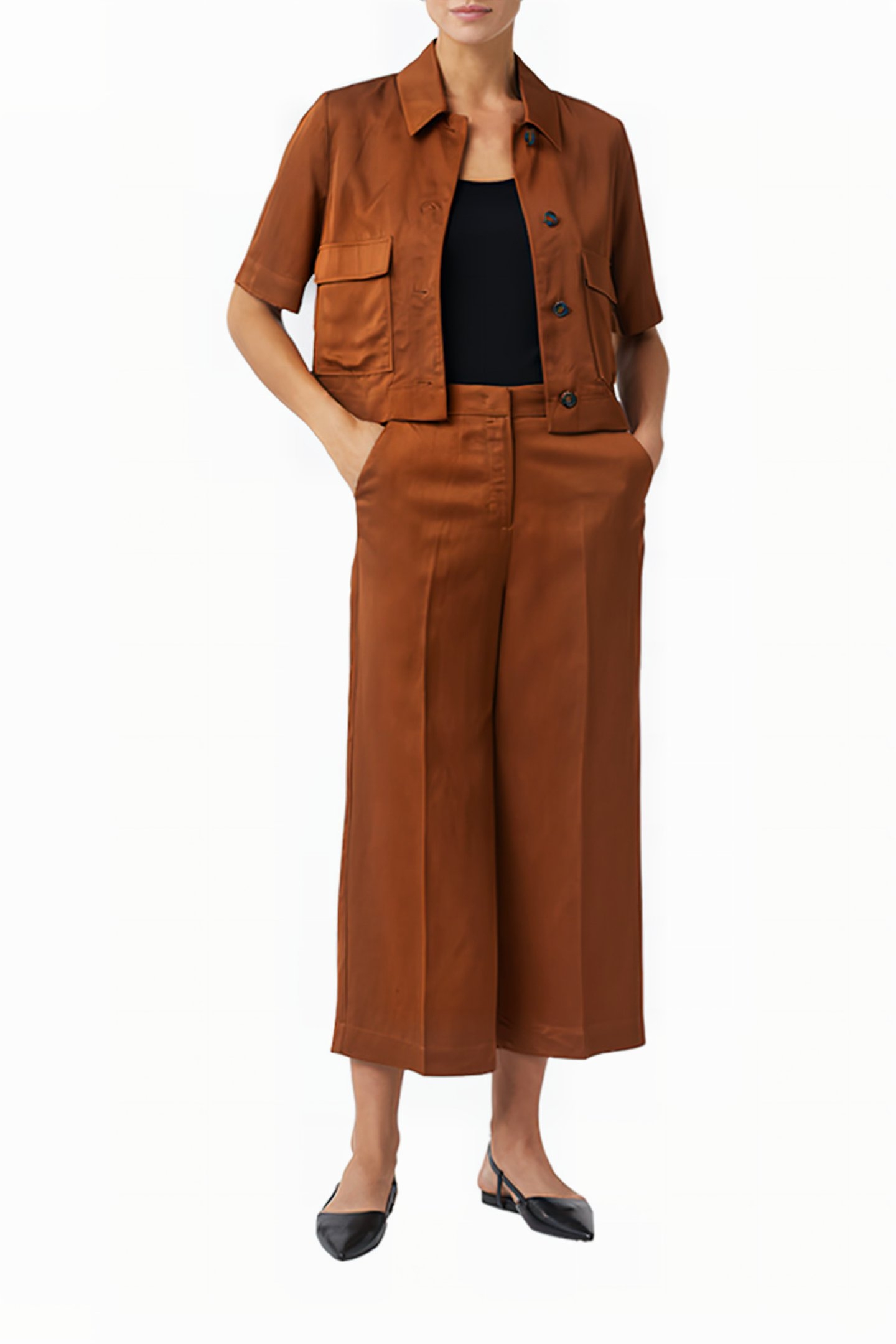 COMMA JACKETS INDOOR BROWN 2