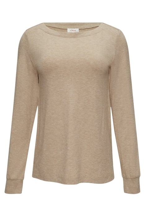 S.OLIVER T-SHIRTS BROWN BEIGE 3