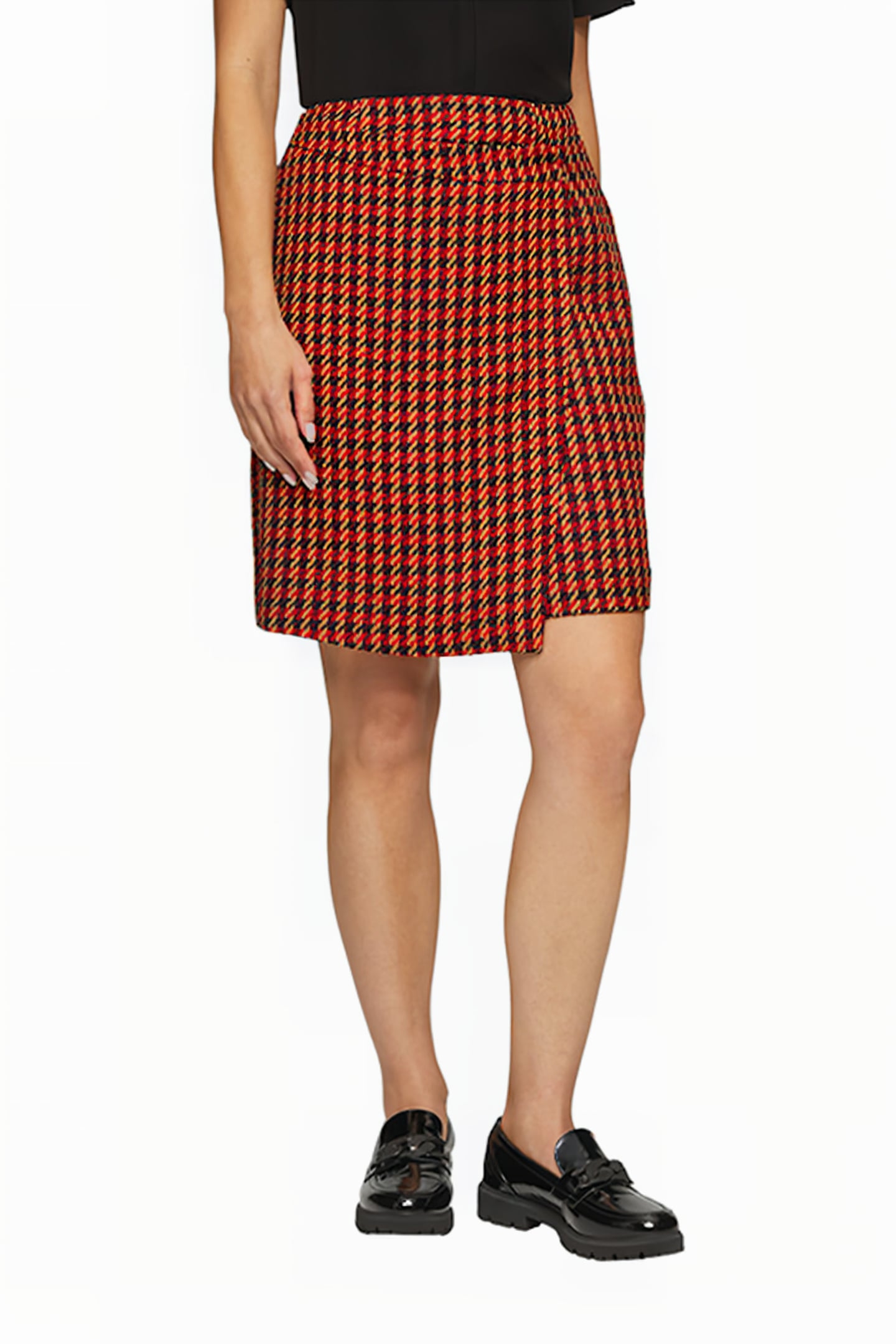 S.OLIVER SKIRT BROWN BEIGE 1