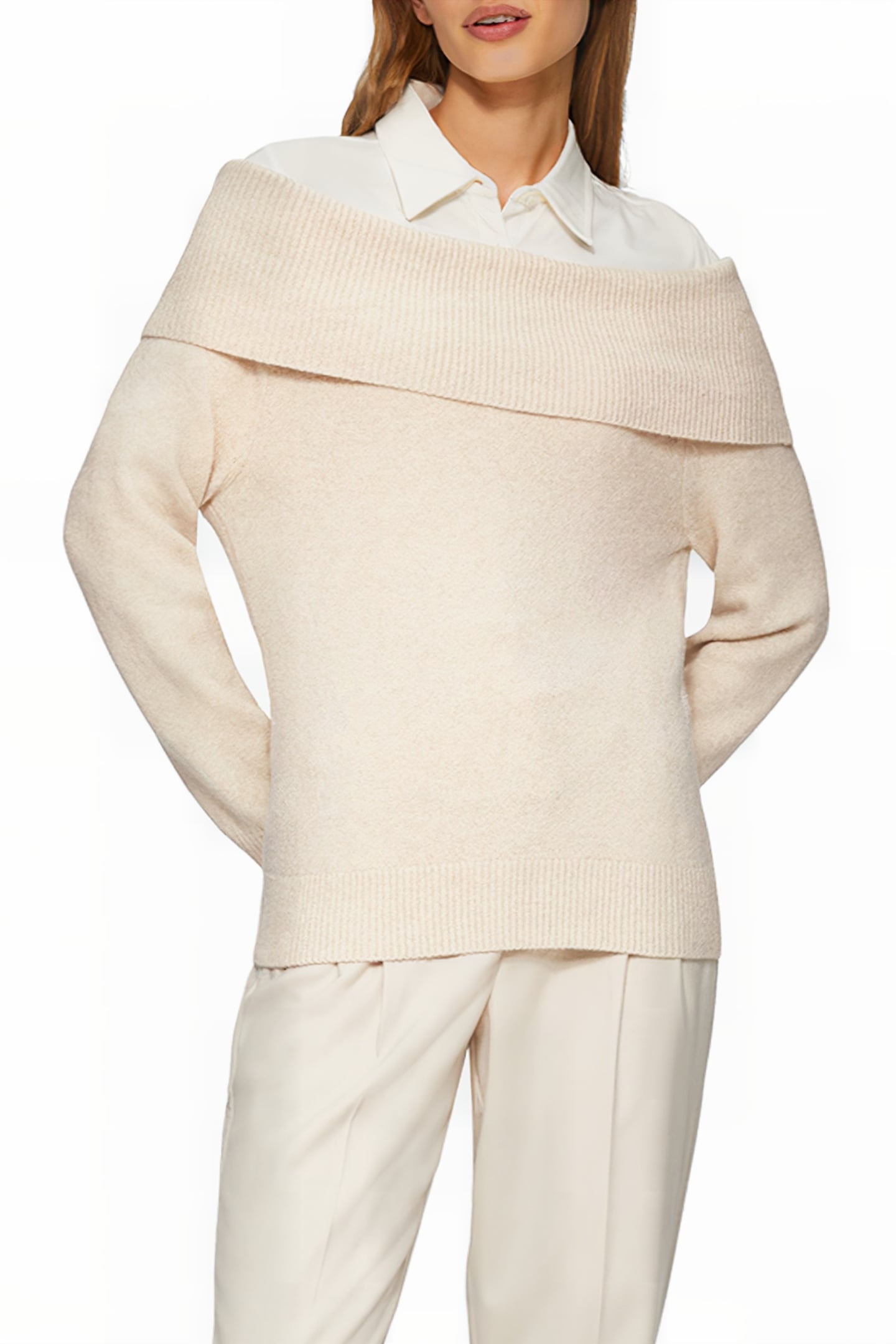 S.OLIVER PULLOVER BEIGE 1