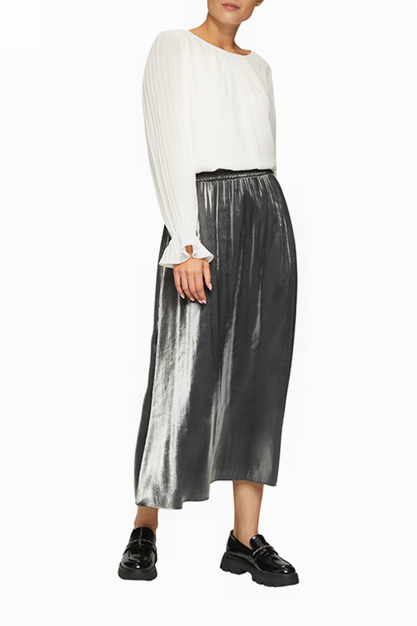 S.OLIVER SKIRT GREY/BLACK 2