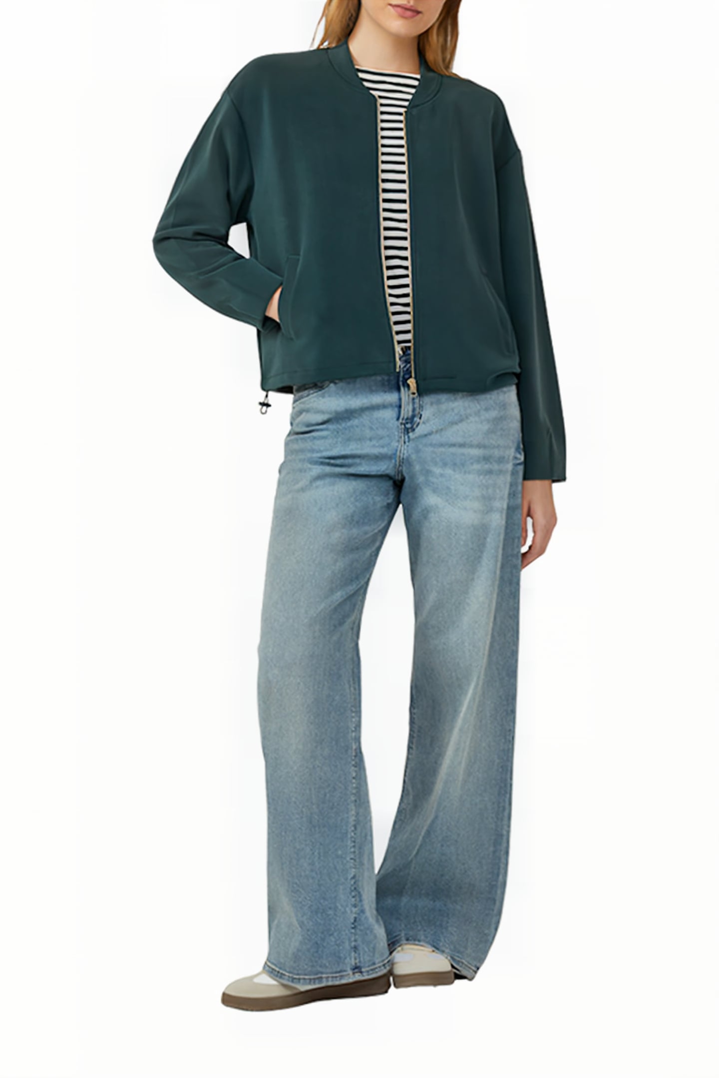 S.OLIVER SWEATSHIRT BLUE GREEN 1