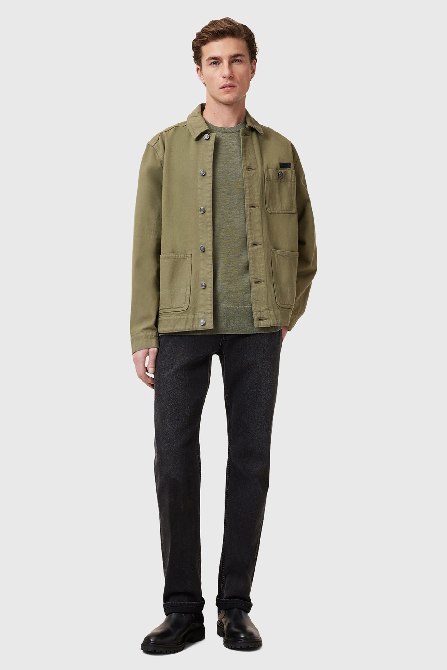 MODE MERINO CREW LIGHT ASH GREEN 7