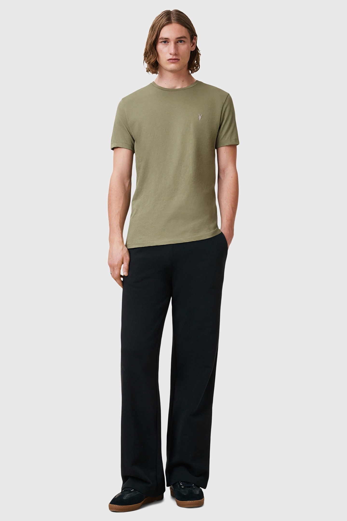 TONIC SS CREW 3 PK WHITE/BROWN/GREEN 6