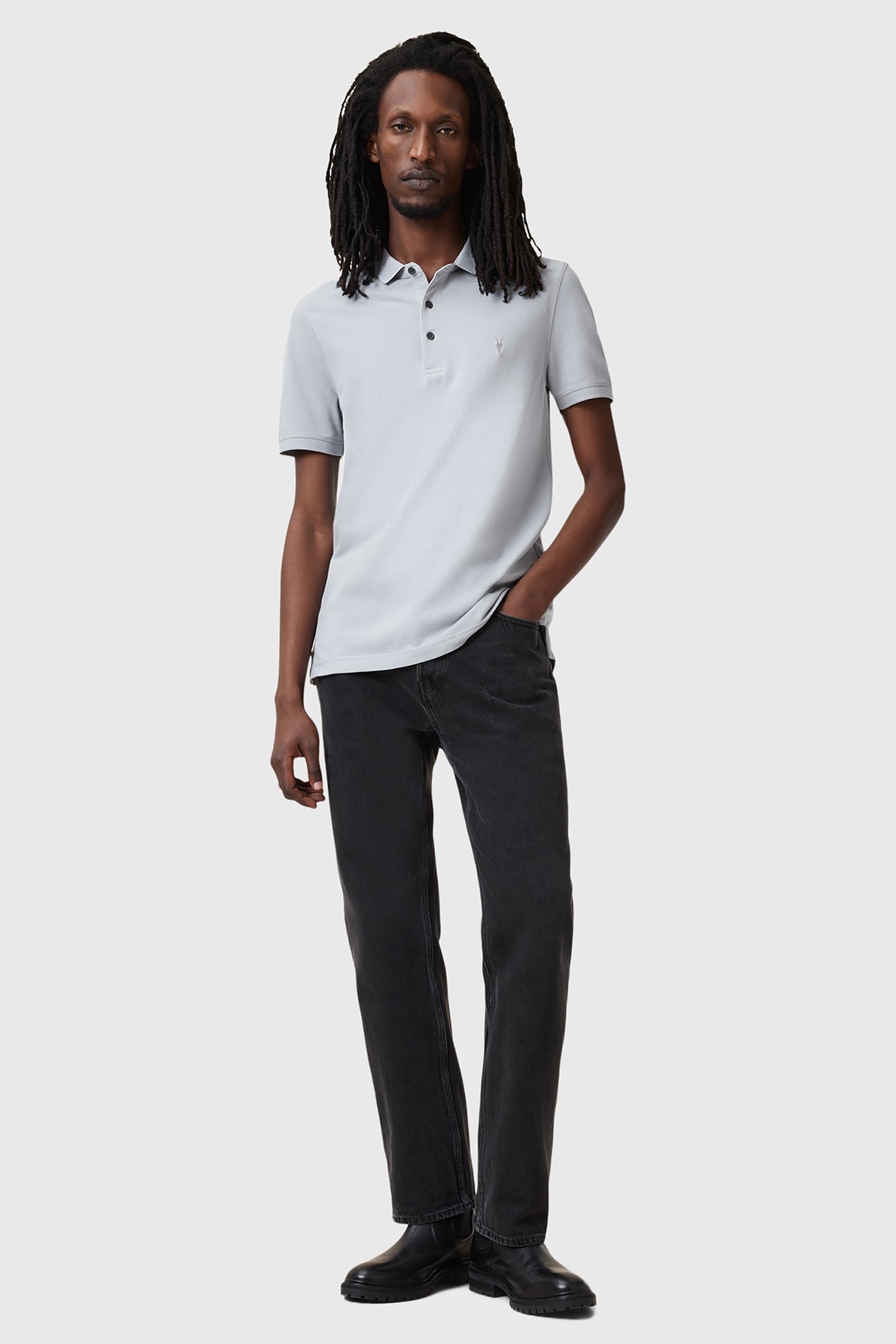 REFORM SS POLO 2 PAC MACHINE GREY/GREEN 2