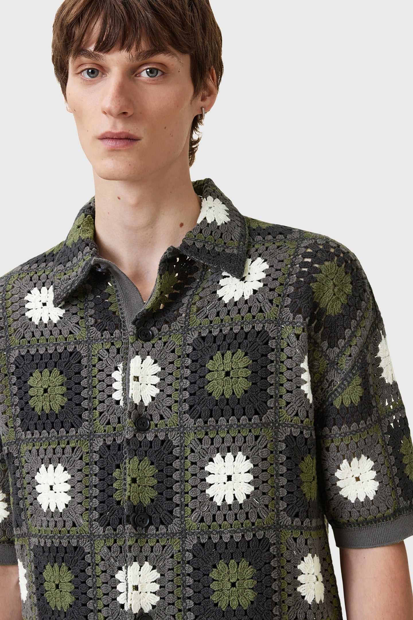 MANDON CARDIGAN GREEN MULTI 6