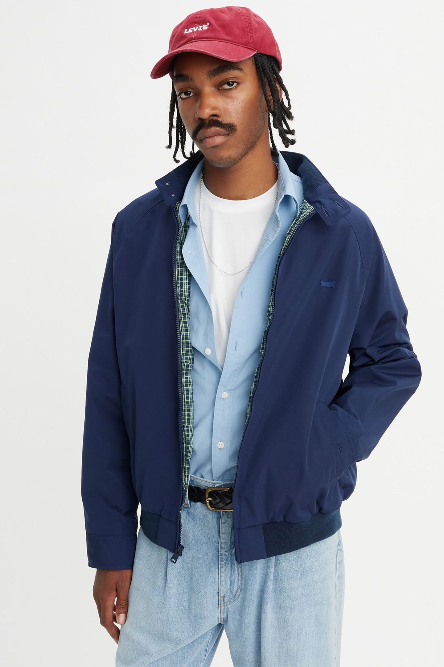 BACKER HARRINGTON JACKET BLUE 4