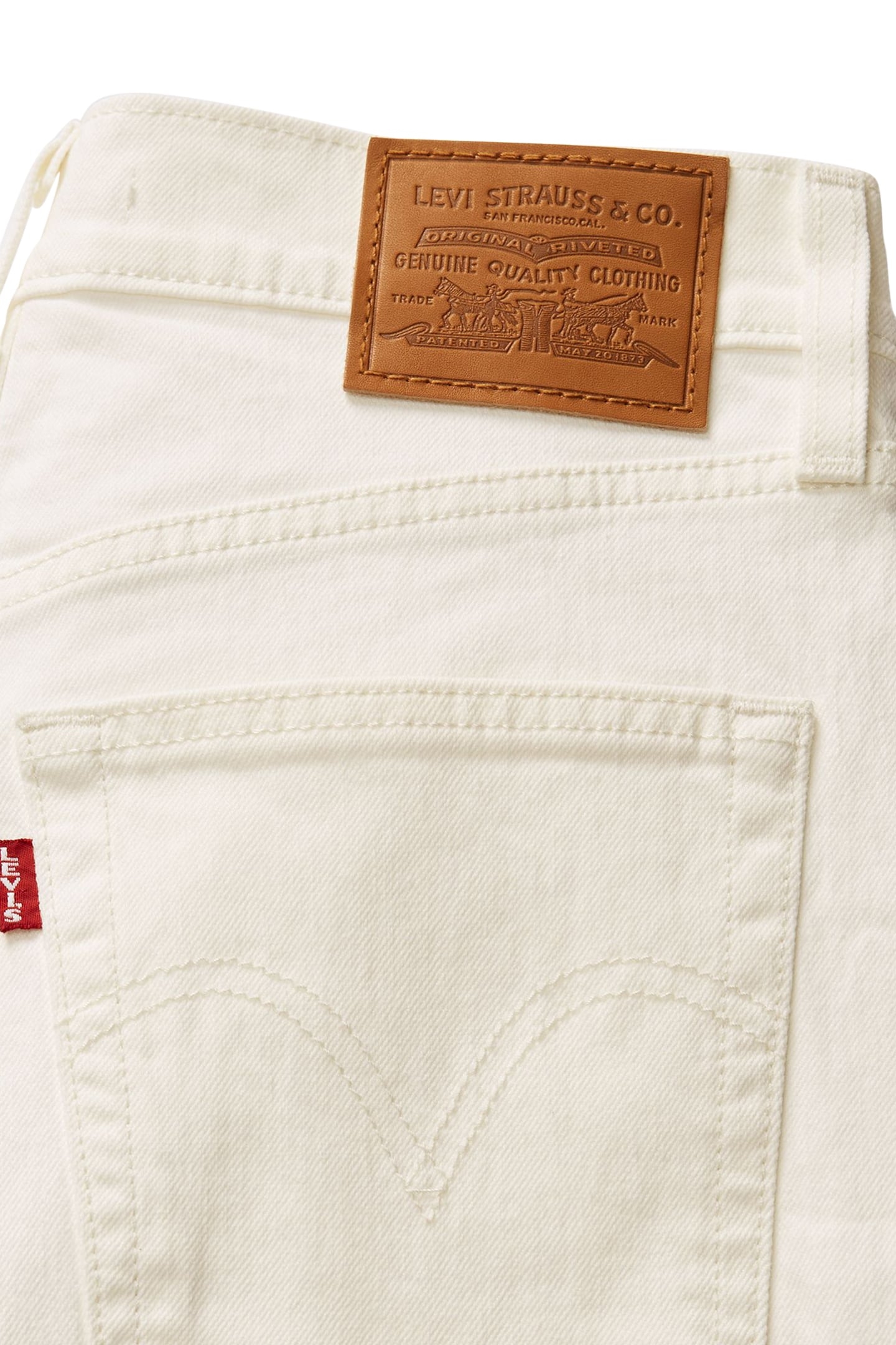 RIBCAGE BERMUDA SHORTS WHITE 7