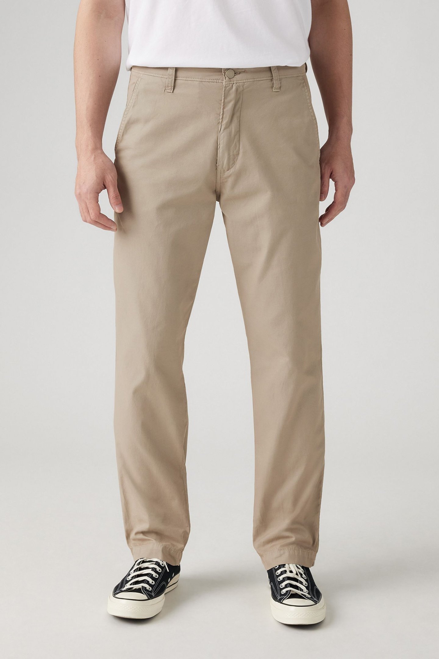 CHINO AUTHENTIC RELAXED TROUSERS NEUTRAL 1