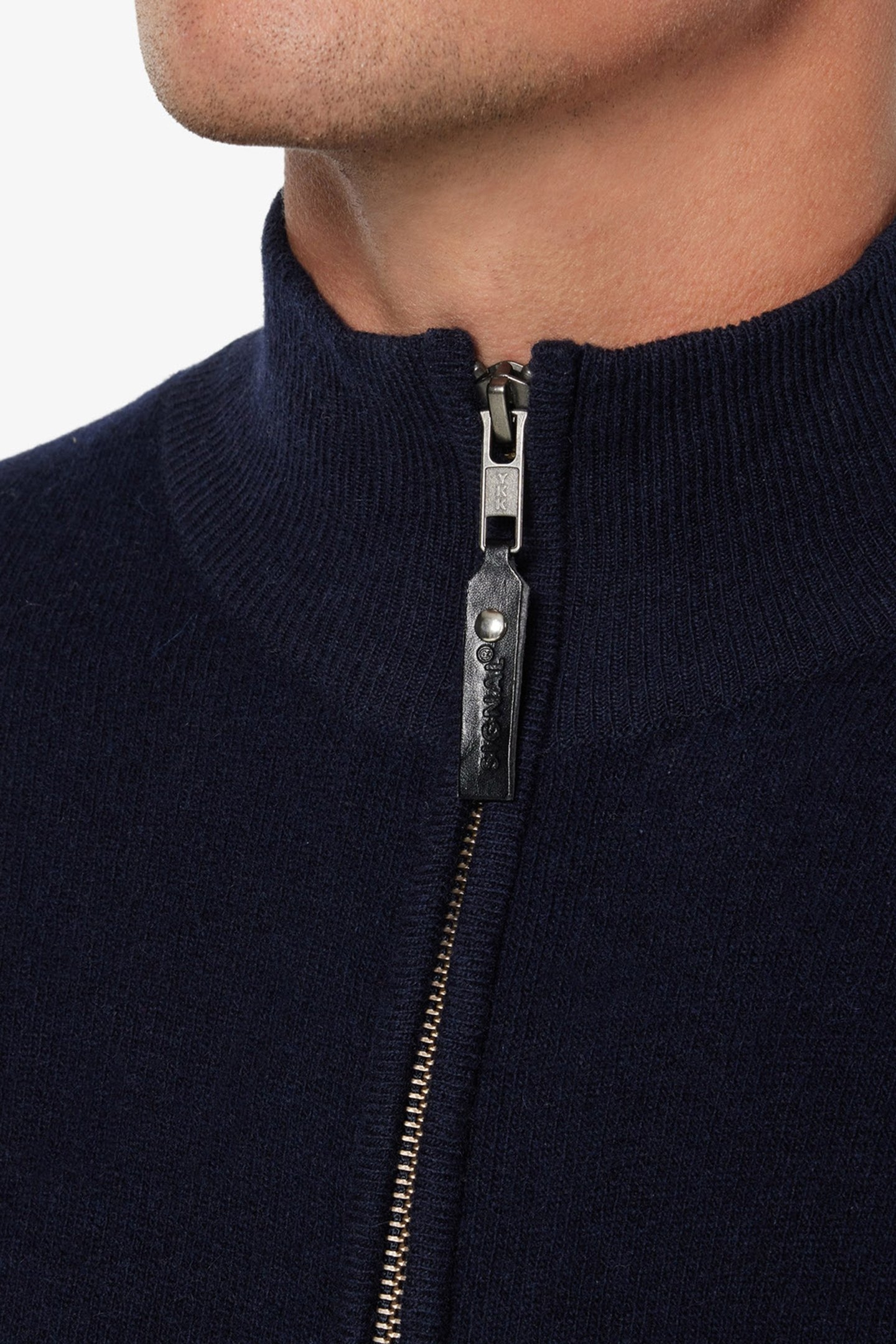 RUISI ZIP CARDIGAN KNIT DEEP MARINE 6