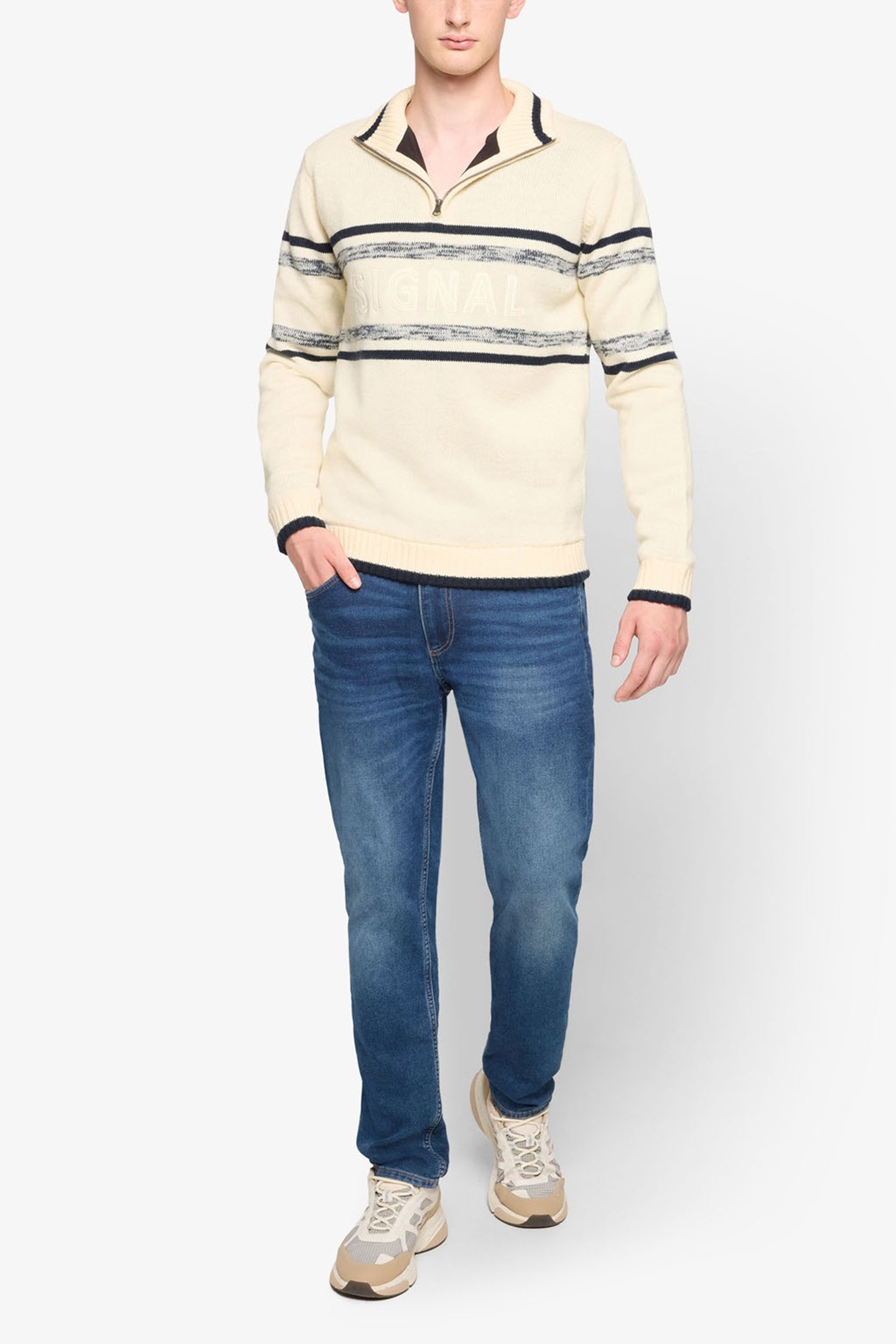 NEOSI WINDSTOPPER KNIT EGRET DUST 3