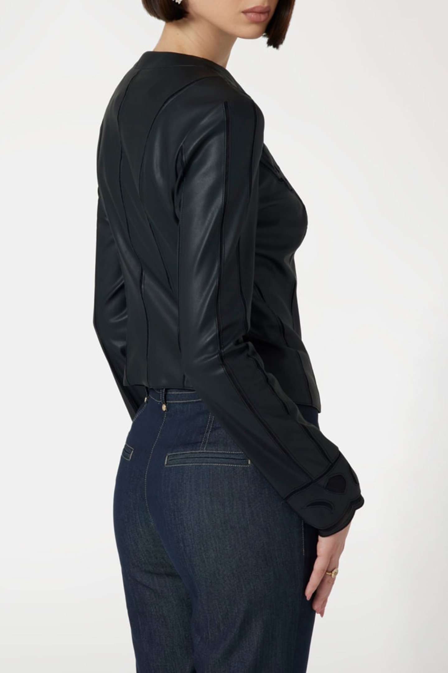 MELINDA JACKET JET BLACK A996 2