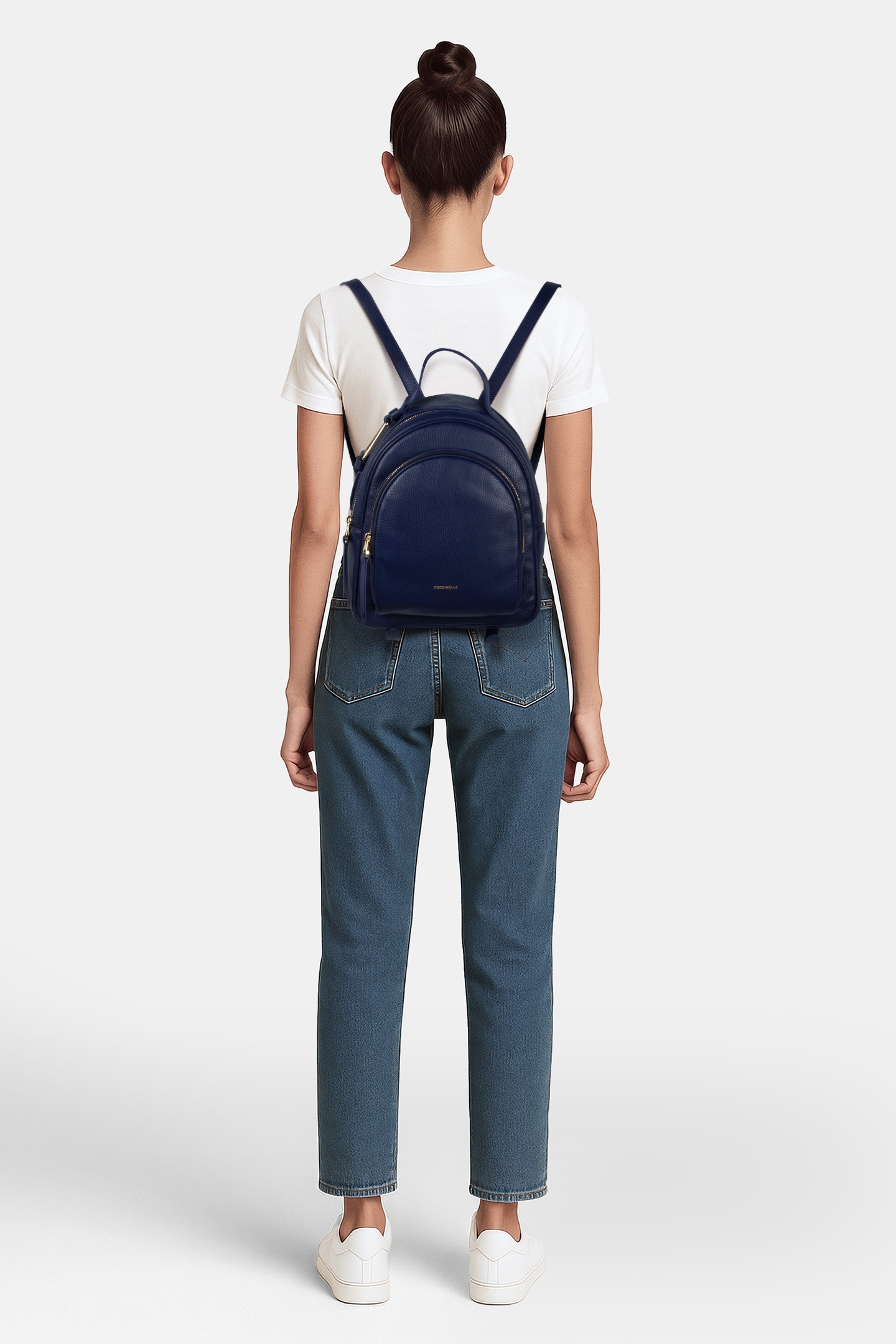 GRAINED LEATHER BACKPACK 1