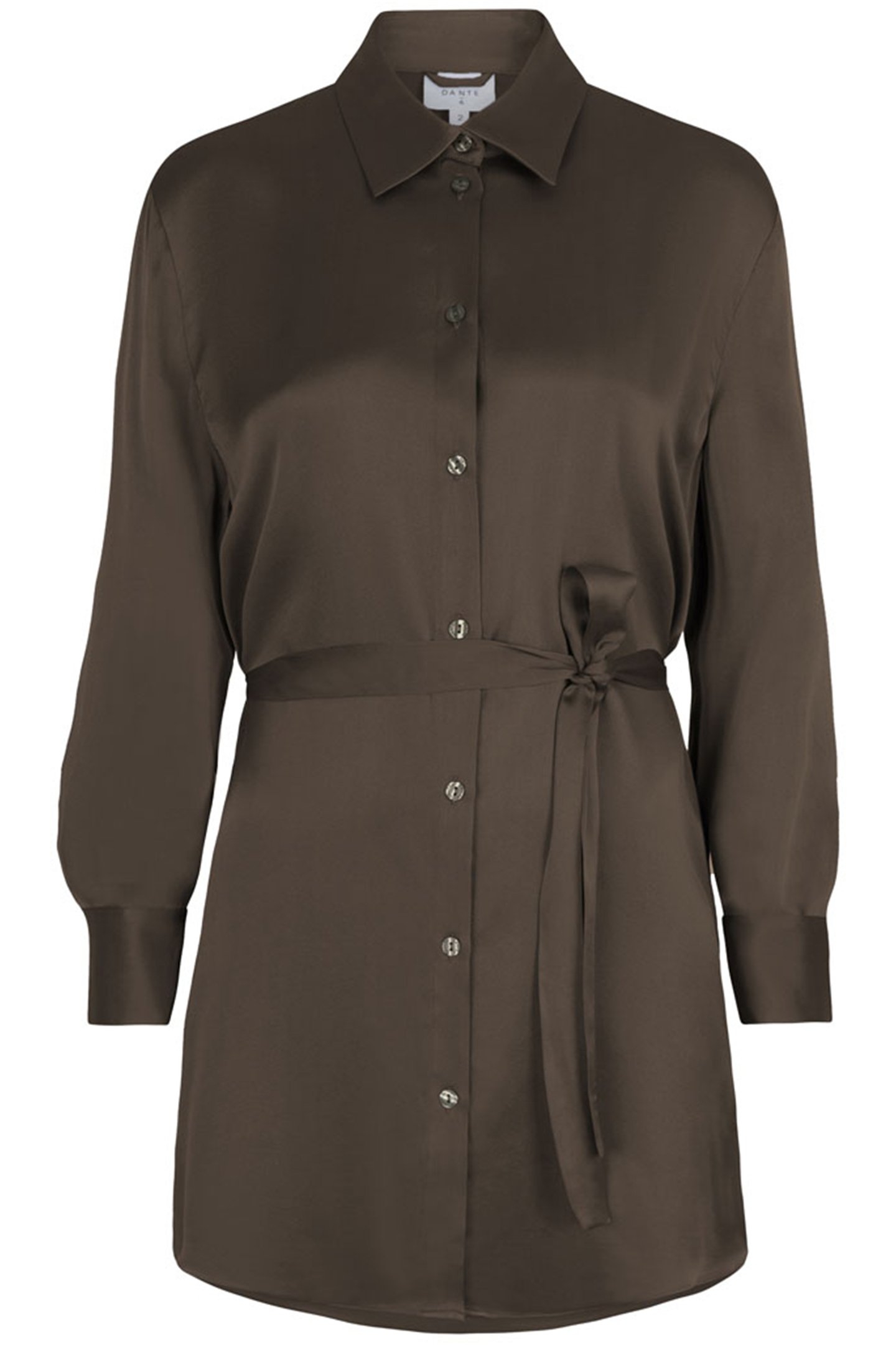 VERONA SILK TUNIC OLIVE VINE 3