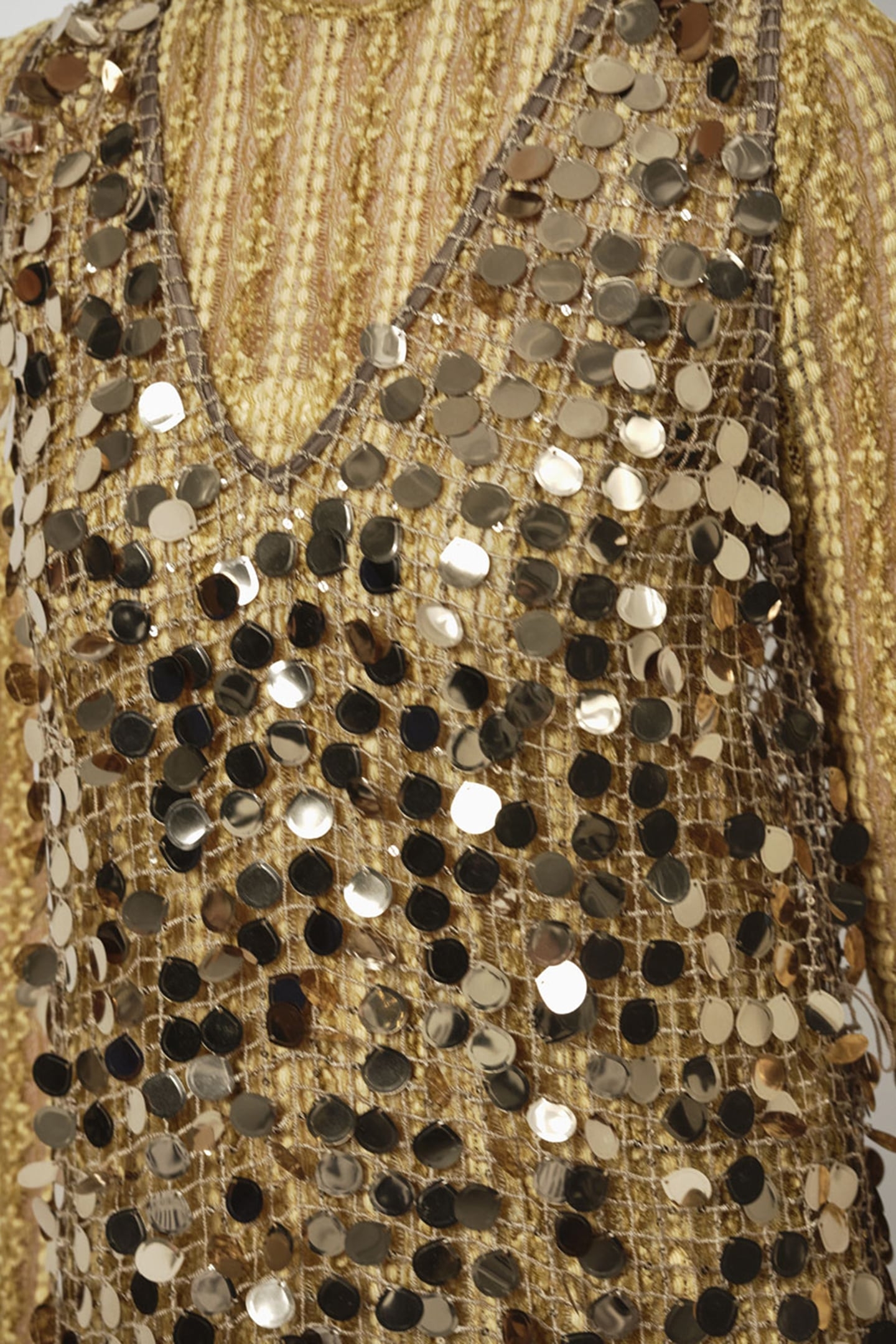 BABYLON SEQUINS DRESS HAZELNUT HAZE 5