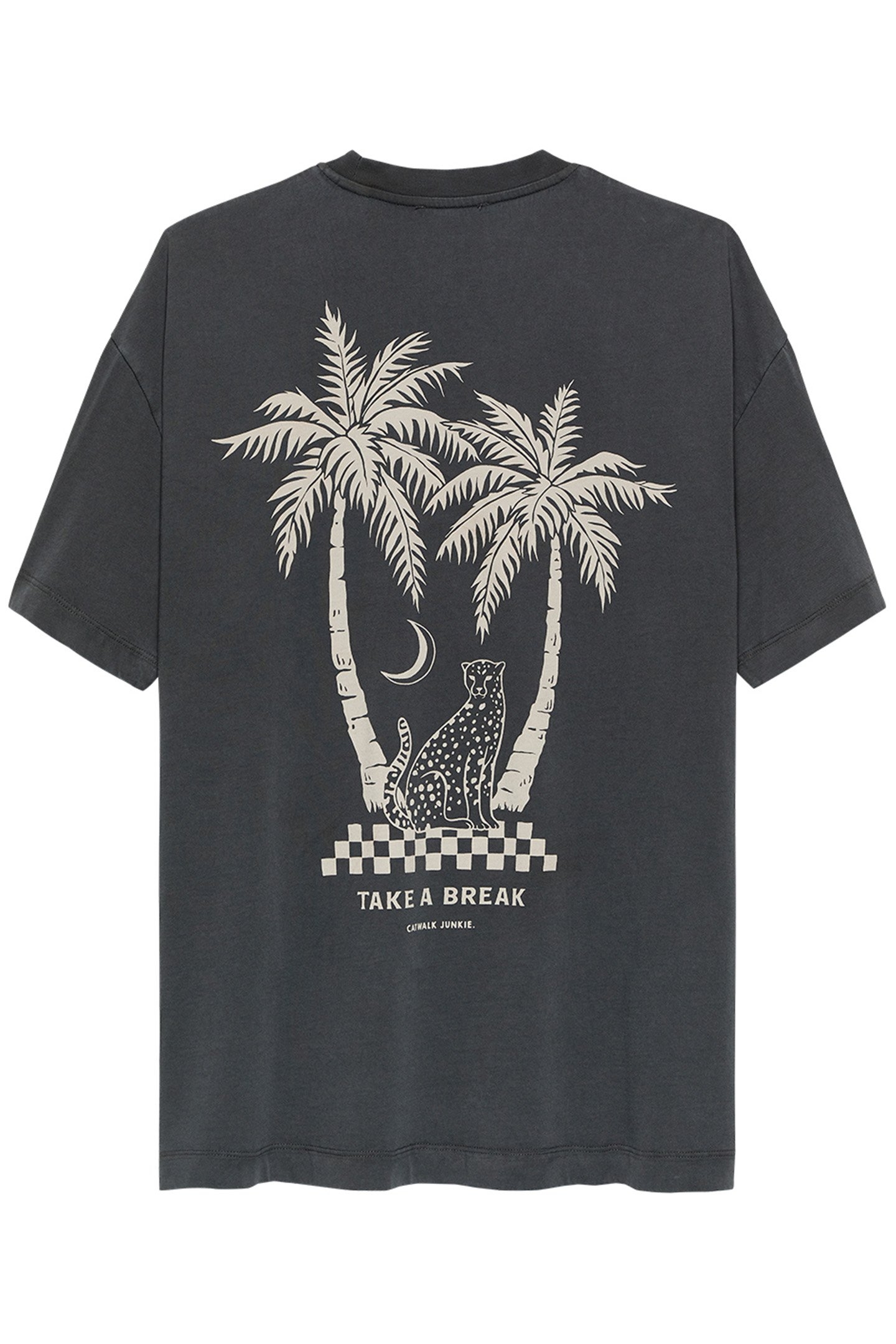 OVERSIZED GRAPHIC TSHIRT CARBON 5