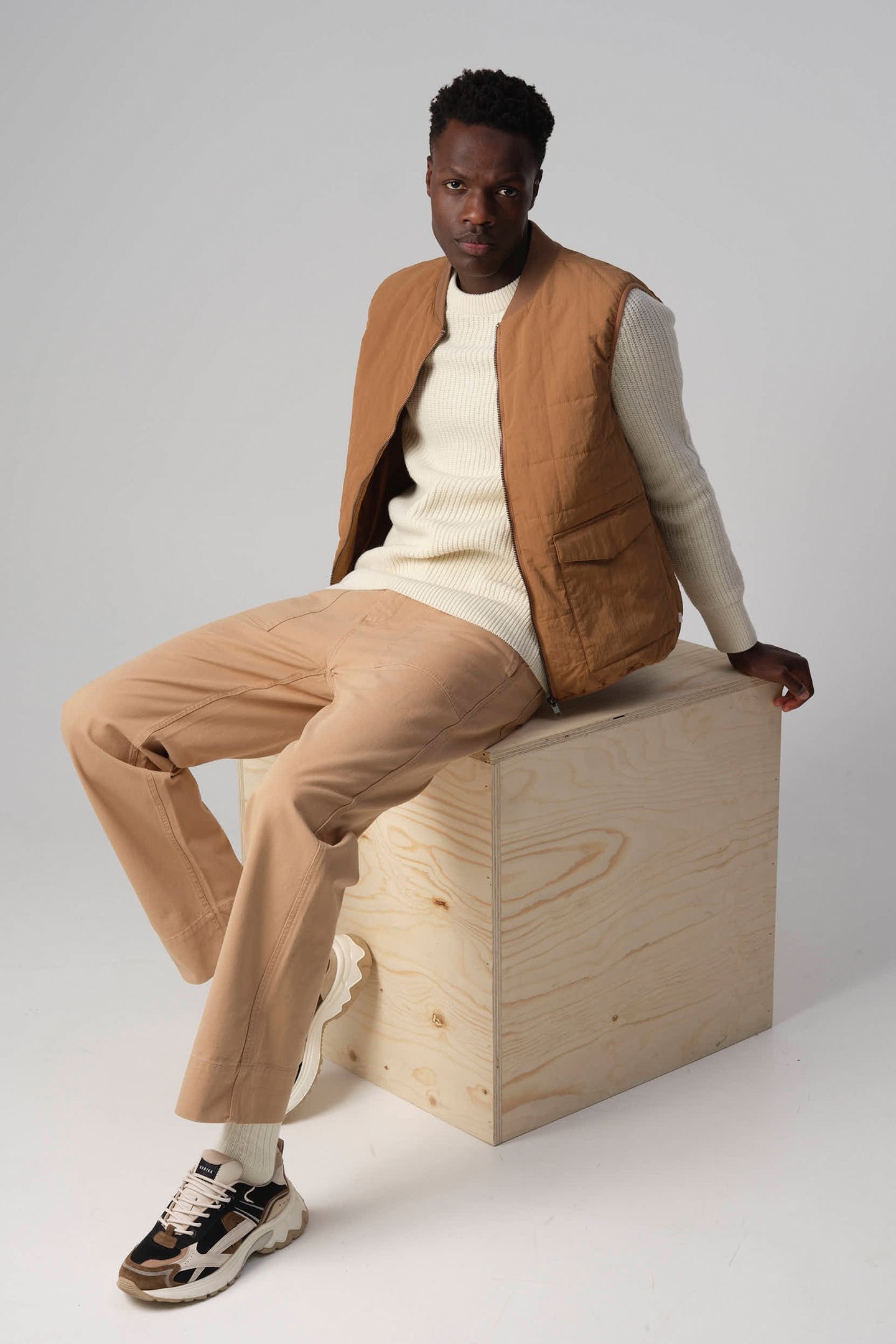 J.C. RAGS RONDELL TRUI RONDE HALS ECRU 5