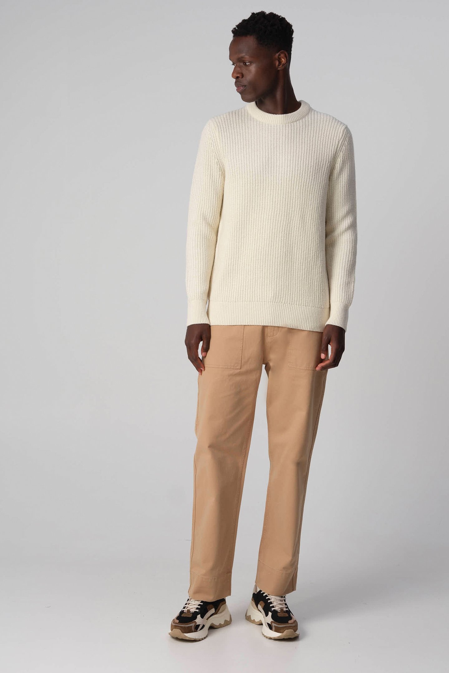 J.C. RAGS RONDELL TRUI RONDE HALS ECRU 2