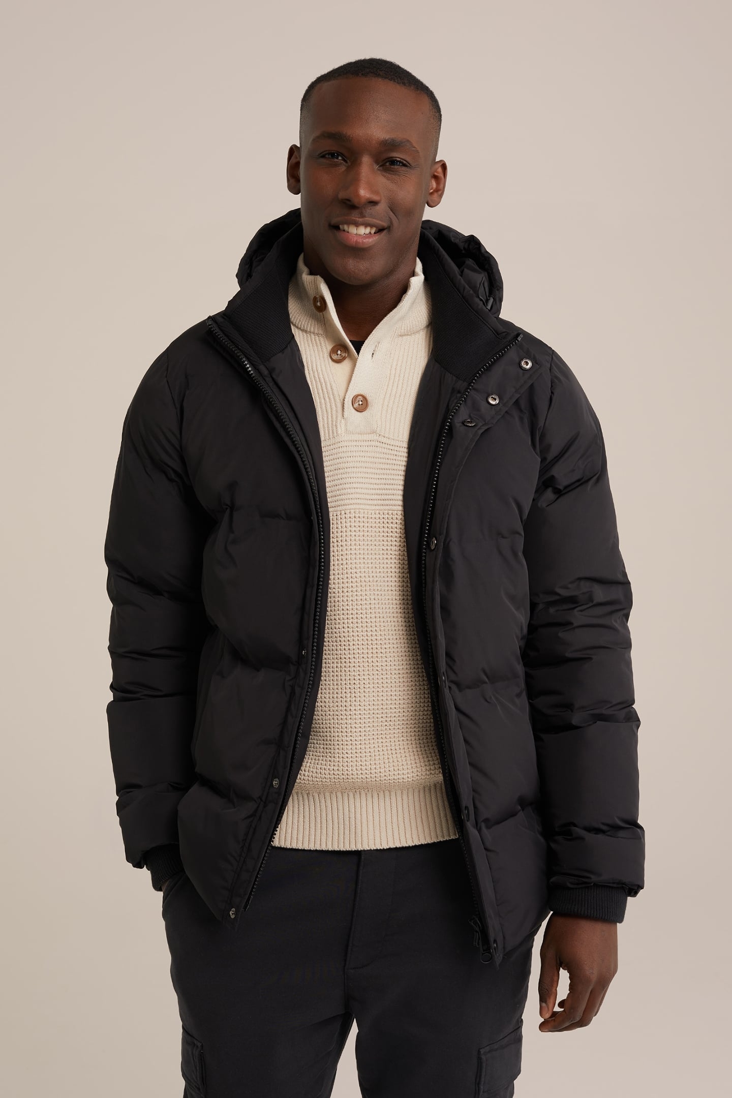 JACKET NORMAL LENGTH BLACK 1