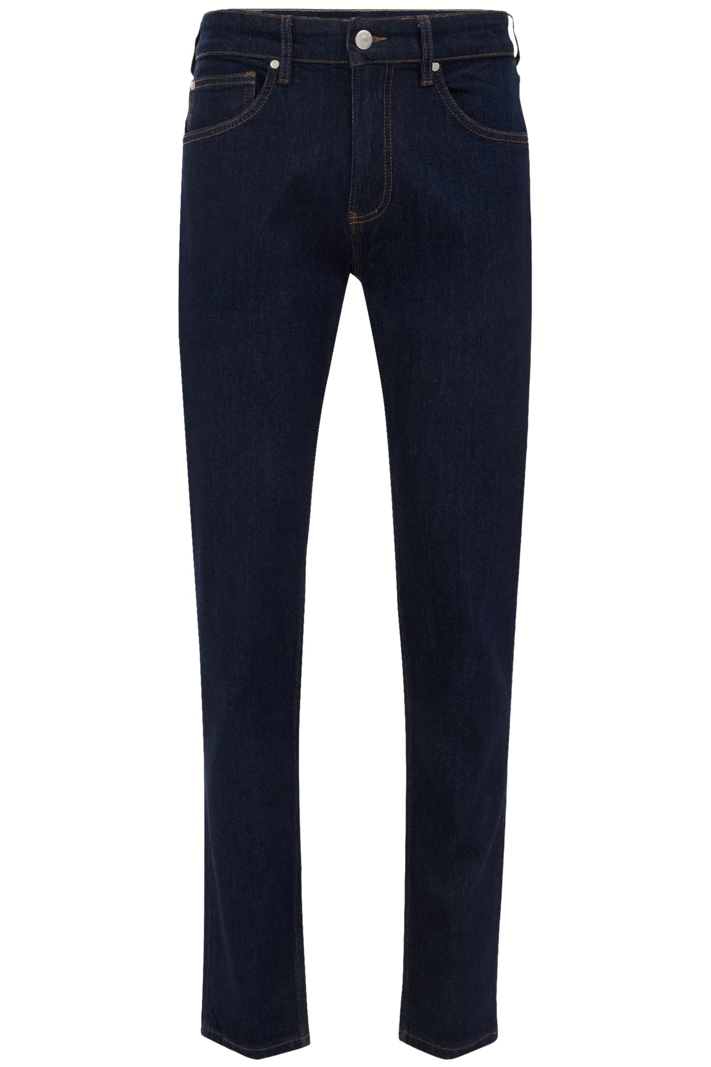 5-POCKET MID WAIST DARK BLUE 4