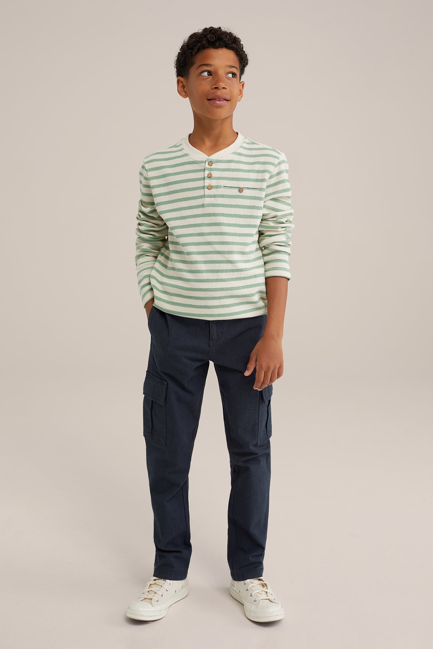 CARGO PANTS DARK BLUE 2