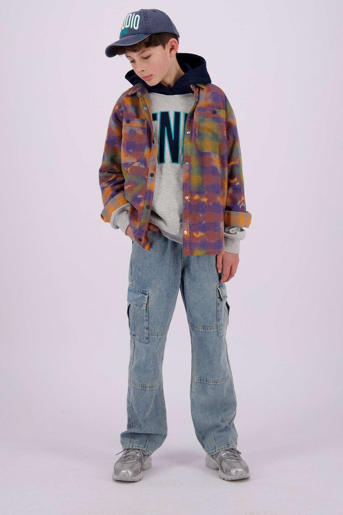 BOYS NANO SWEATER GREY MELEE 6